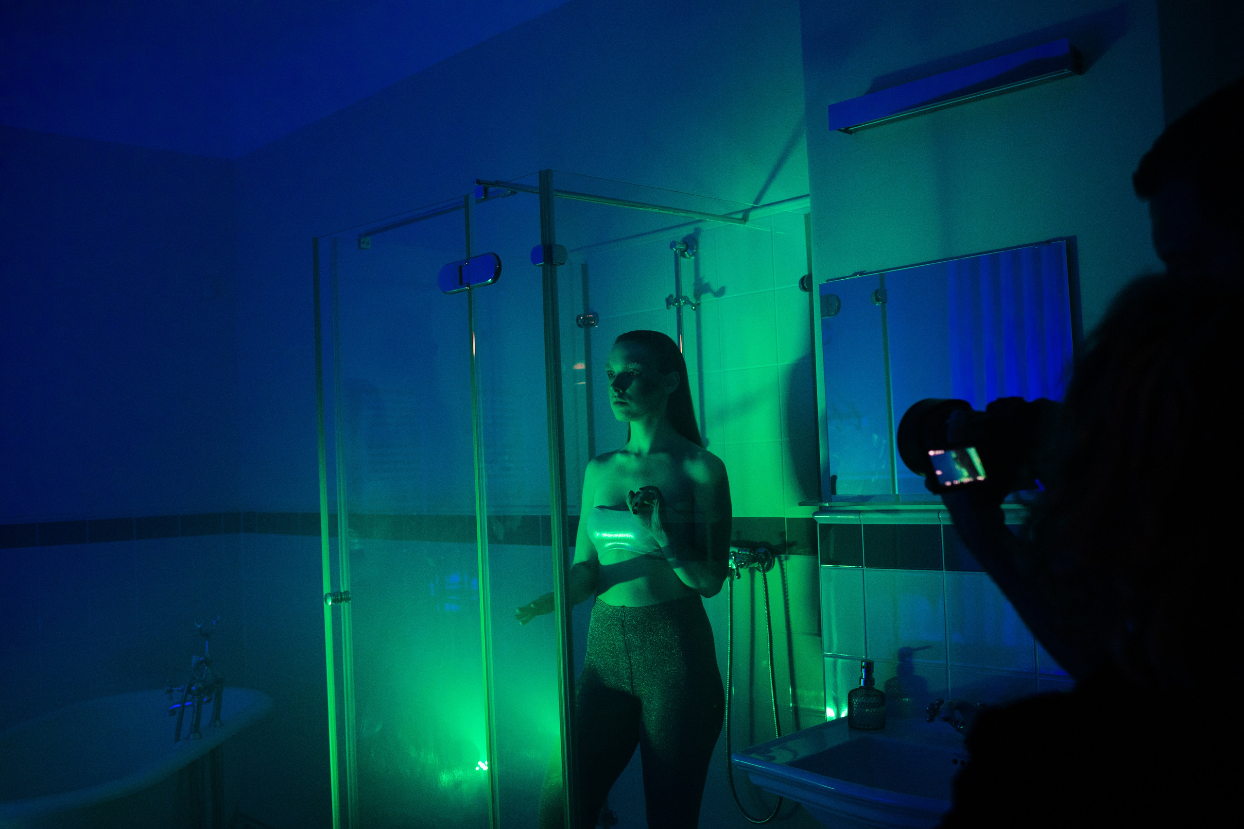 K.Gupalo /la Vie en Rose klipa filmešanas aizkadri. Sandra Garanca Portrait and event photographer