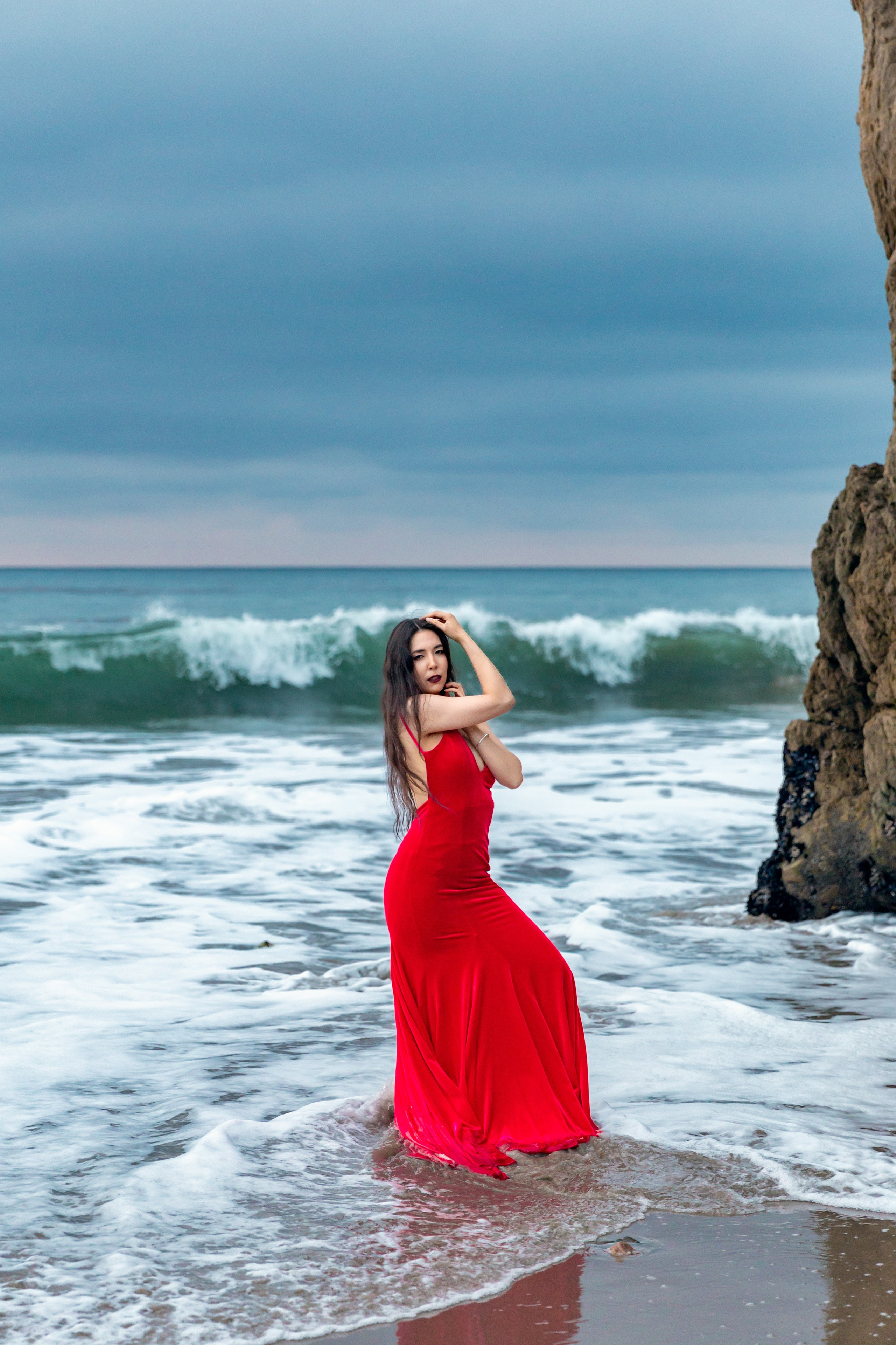El Matador Beach. Los Angeles portrait photographer Valeria Kasatkina