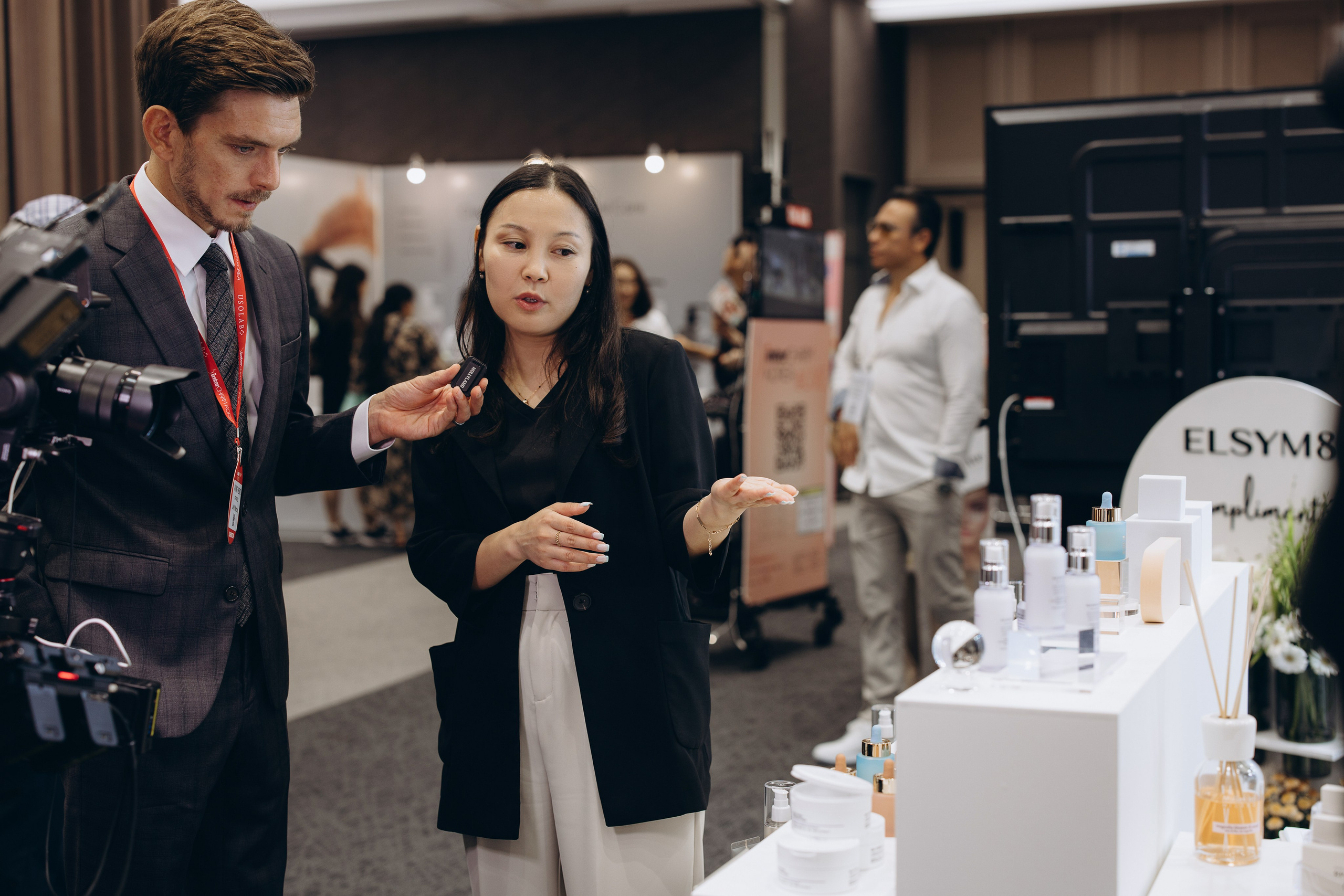 Inter charm Korea 2024 (ELSYM8). Portrait photographer in South Korea Olga Lian