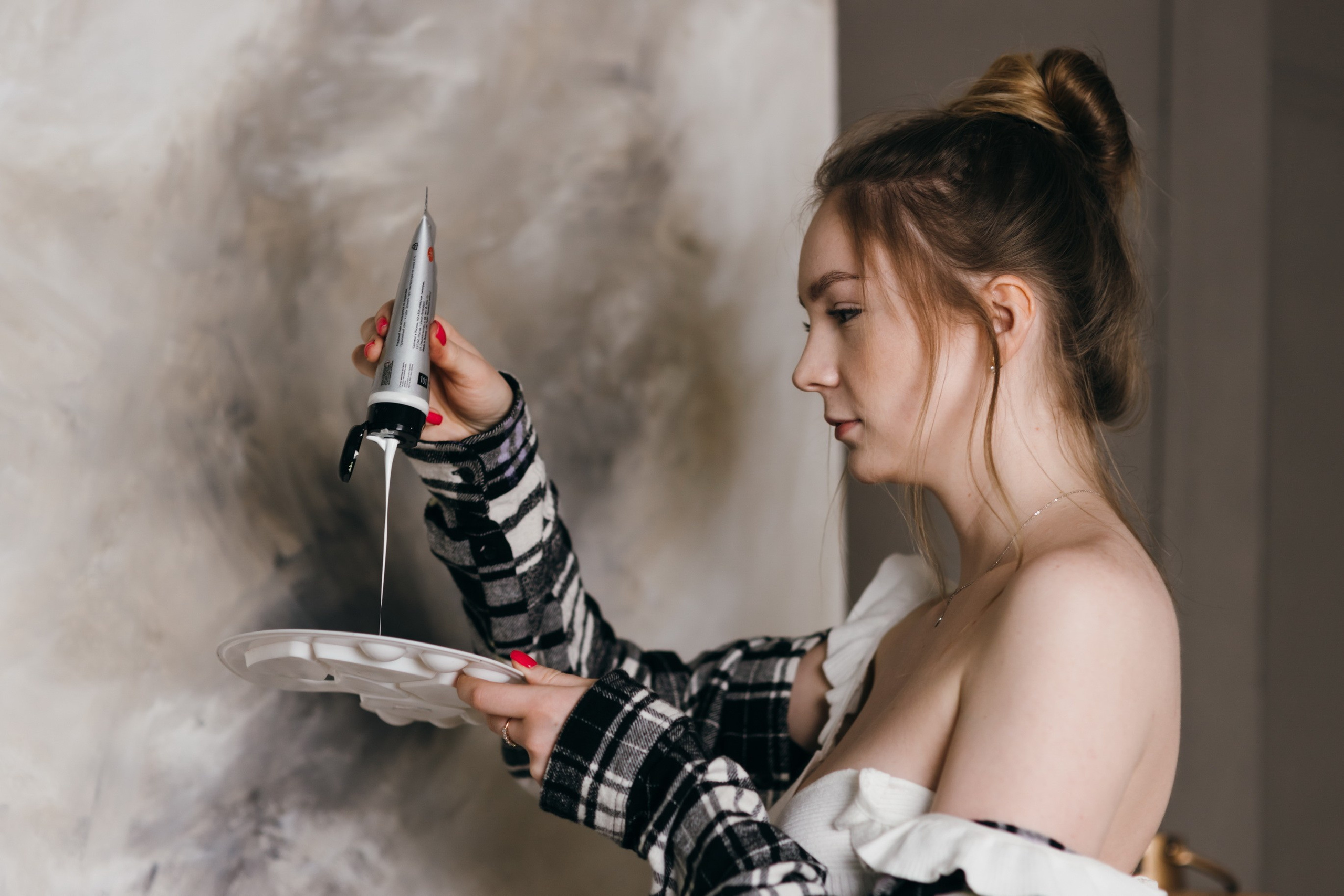 Алеся-фотосессия для художника. Фотограф Анна Кучерявая | Свадьбы и мероприятия в Дубае