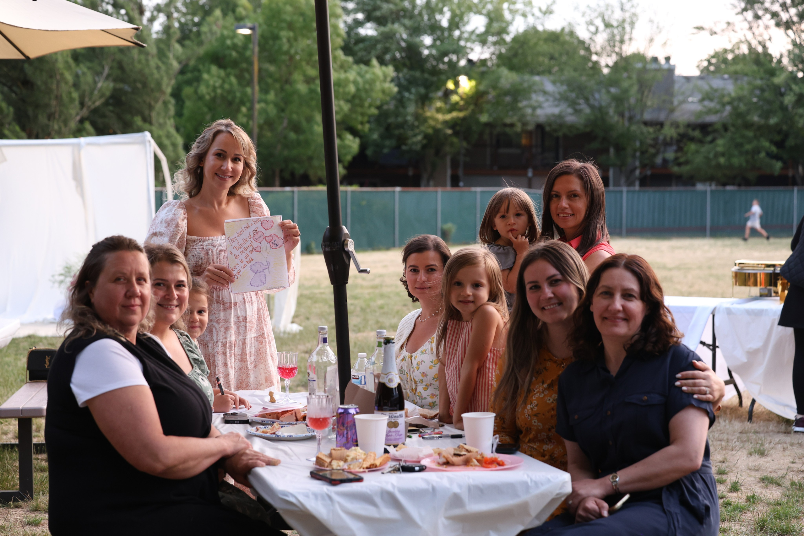 Natasha’s baby shower 6-24-25. Smirna Christian Church