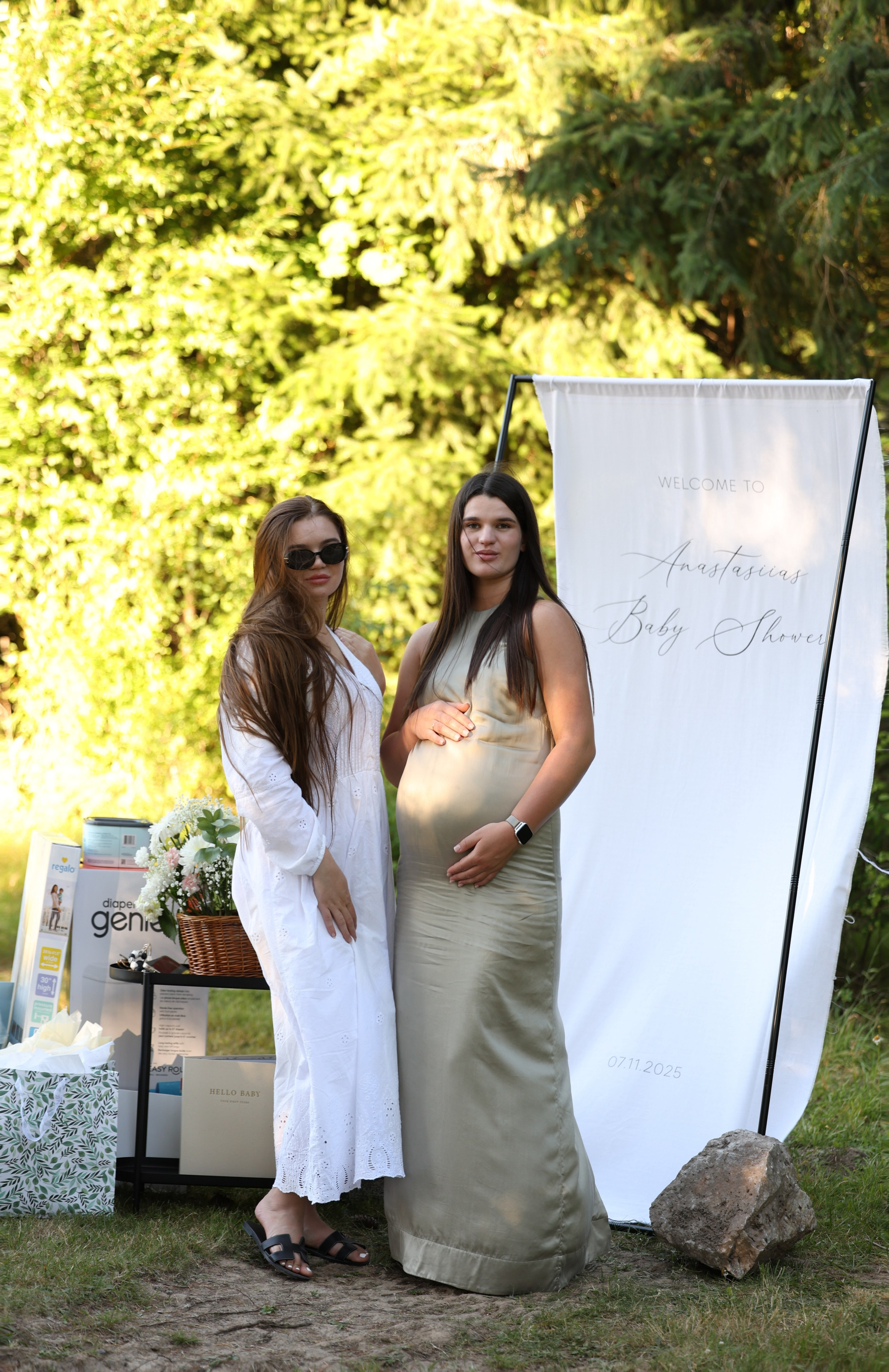 Anastasia’s Baby shower 07-11-25. Smirna Christian Church