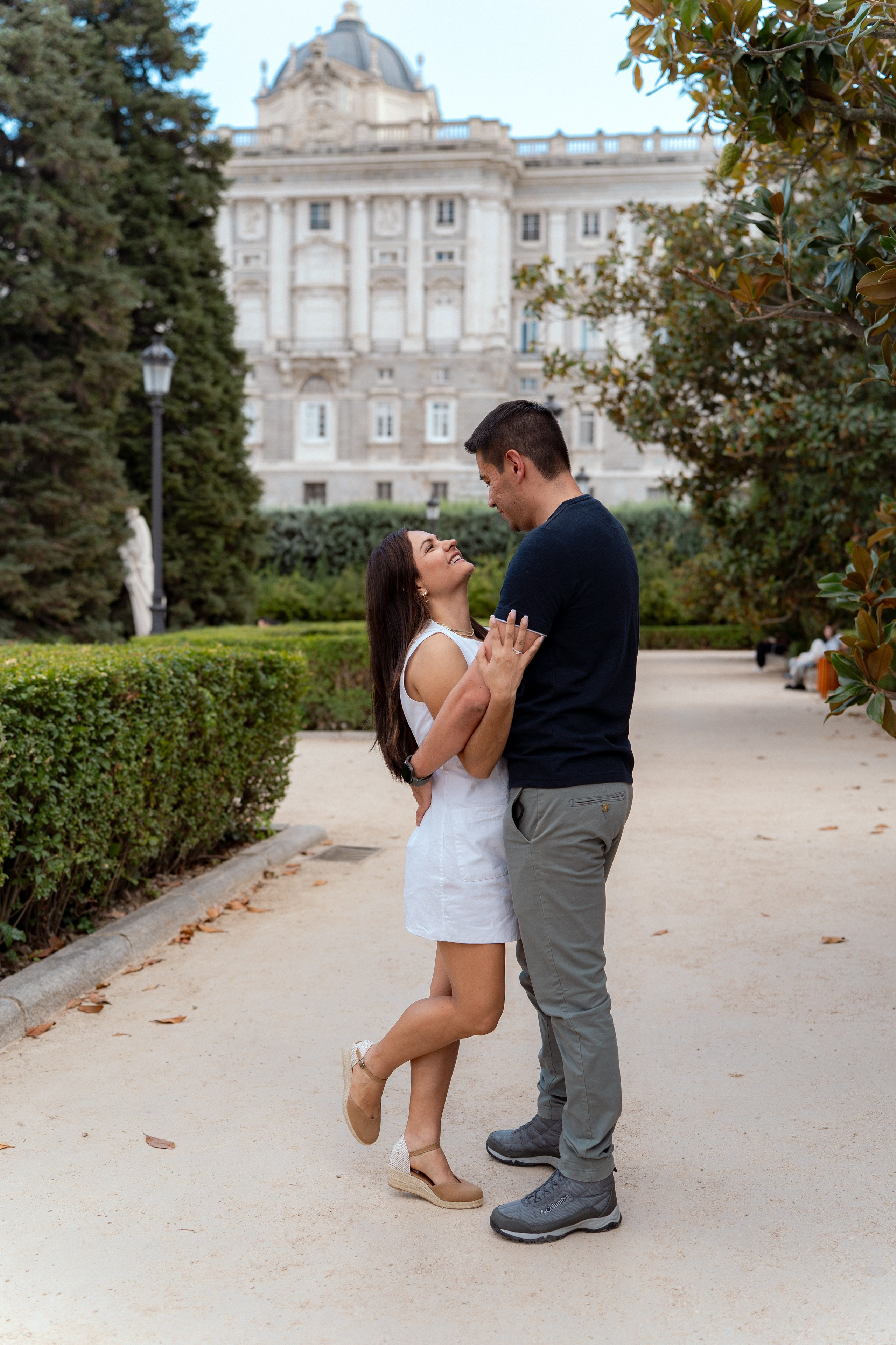 Engagement at the Royal Palace. Fotógrafo en Madrid, España. Alyona Belyaninova
