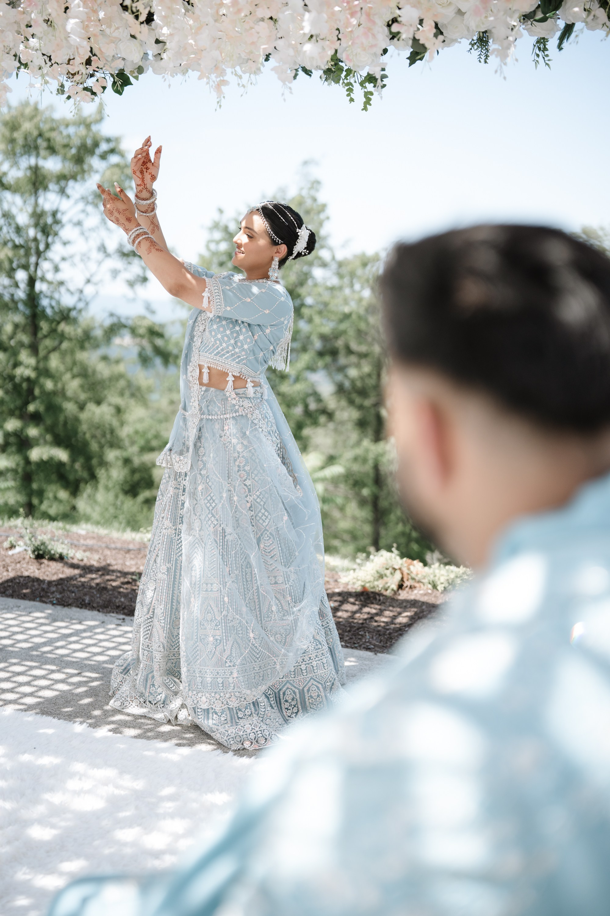 June 2025 — Zill and Raj’s traditional wedding. Portrait and wedding photographer in New York