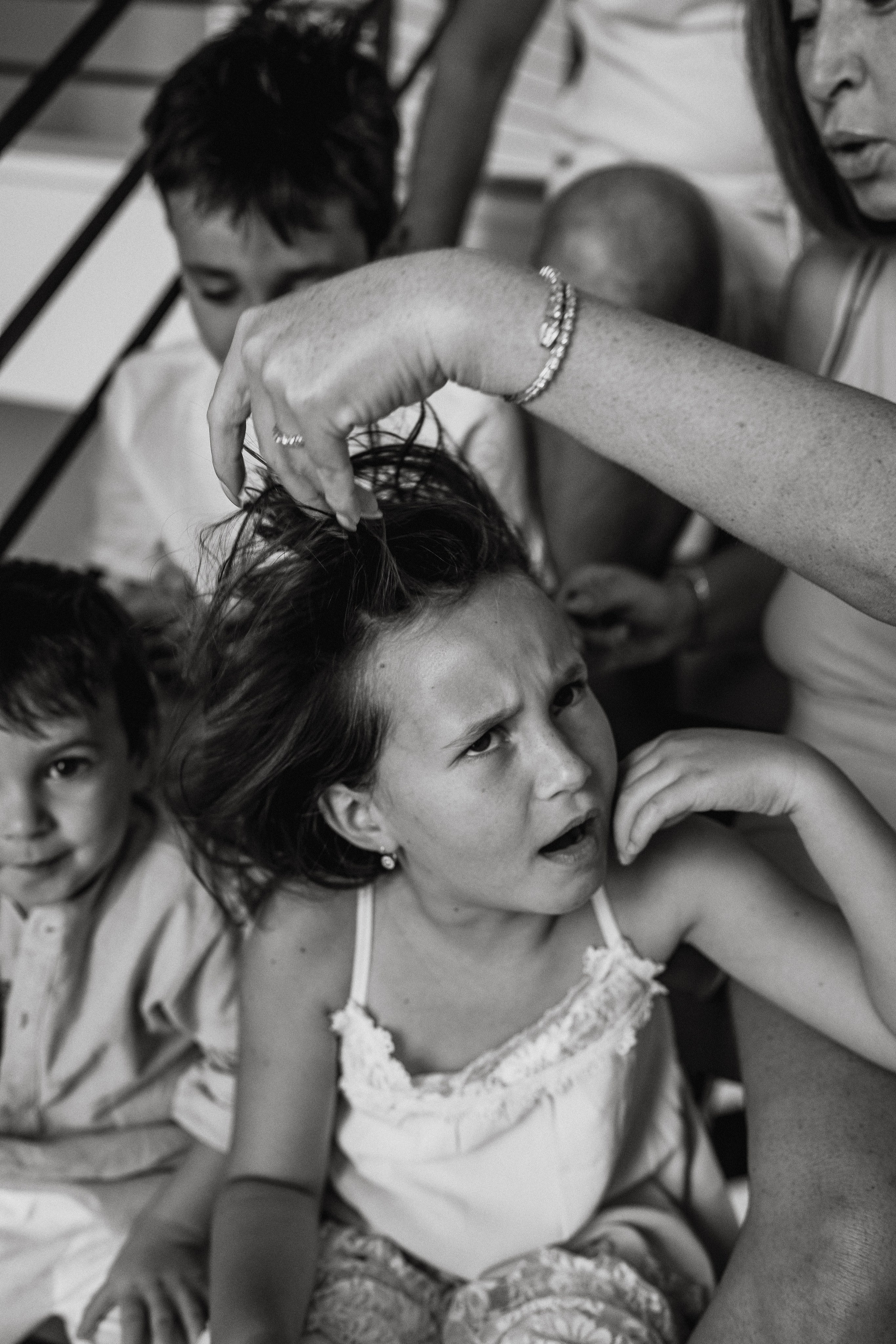 Boris, Lubov, Fiona, Donald, Dylan. At home. Wedding and family photographer and videographer PA, NJ, NY, DE, MD