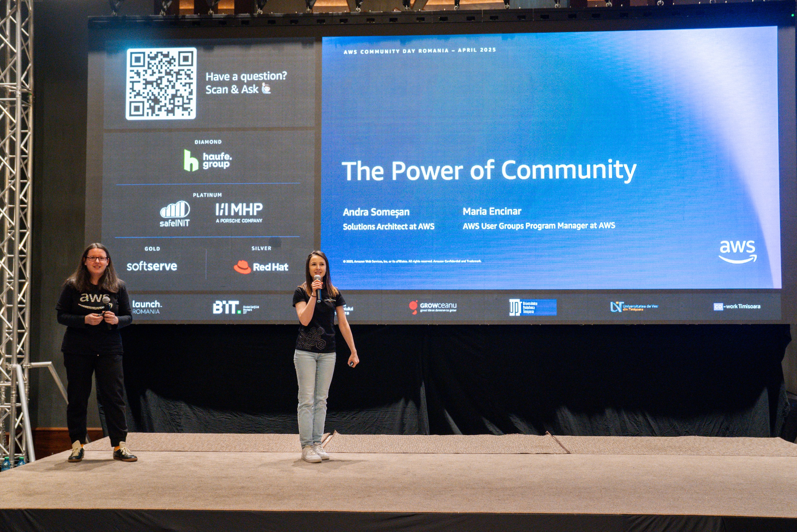 AWS Community Day 2025. Cozac Cristian Photographer