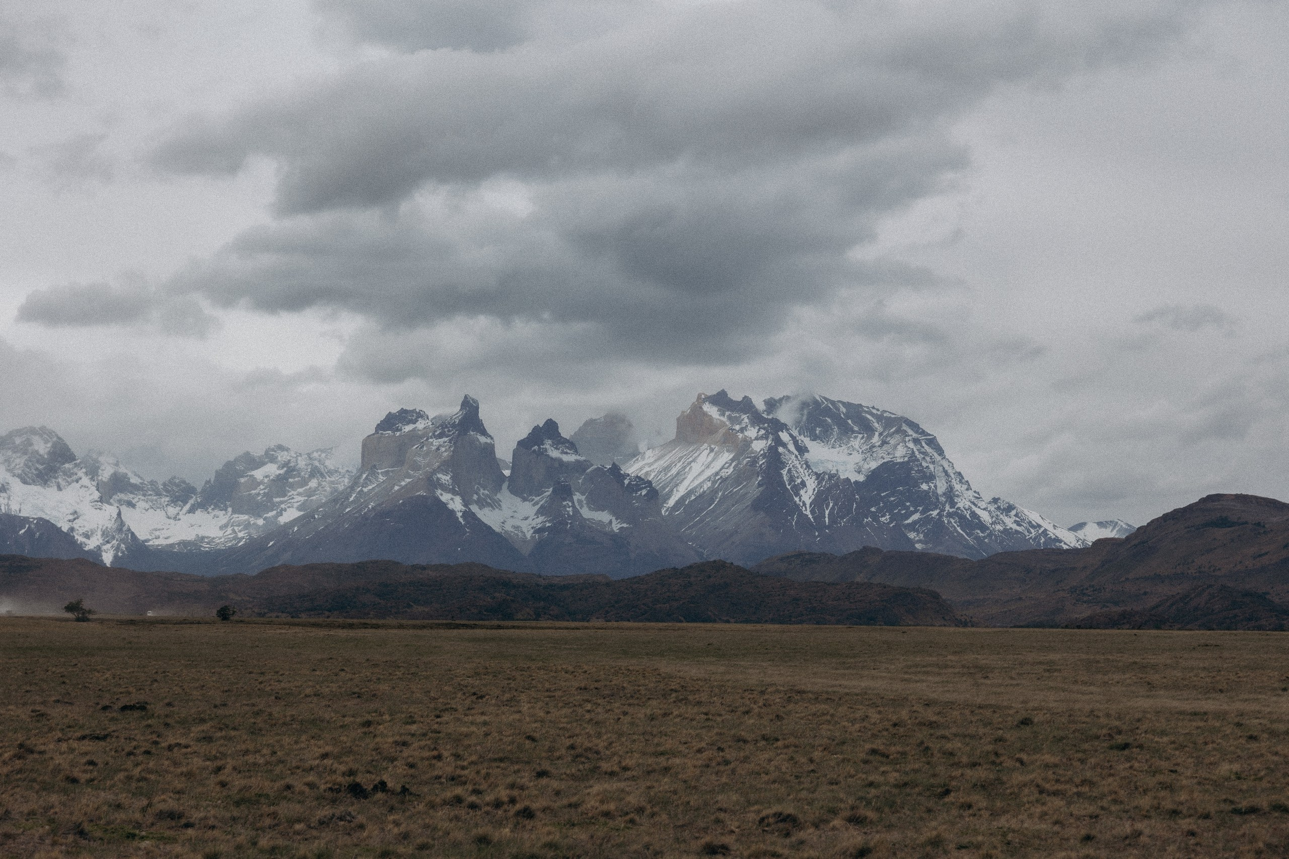 Dramatic landscape of Torres del Paine National Park
