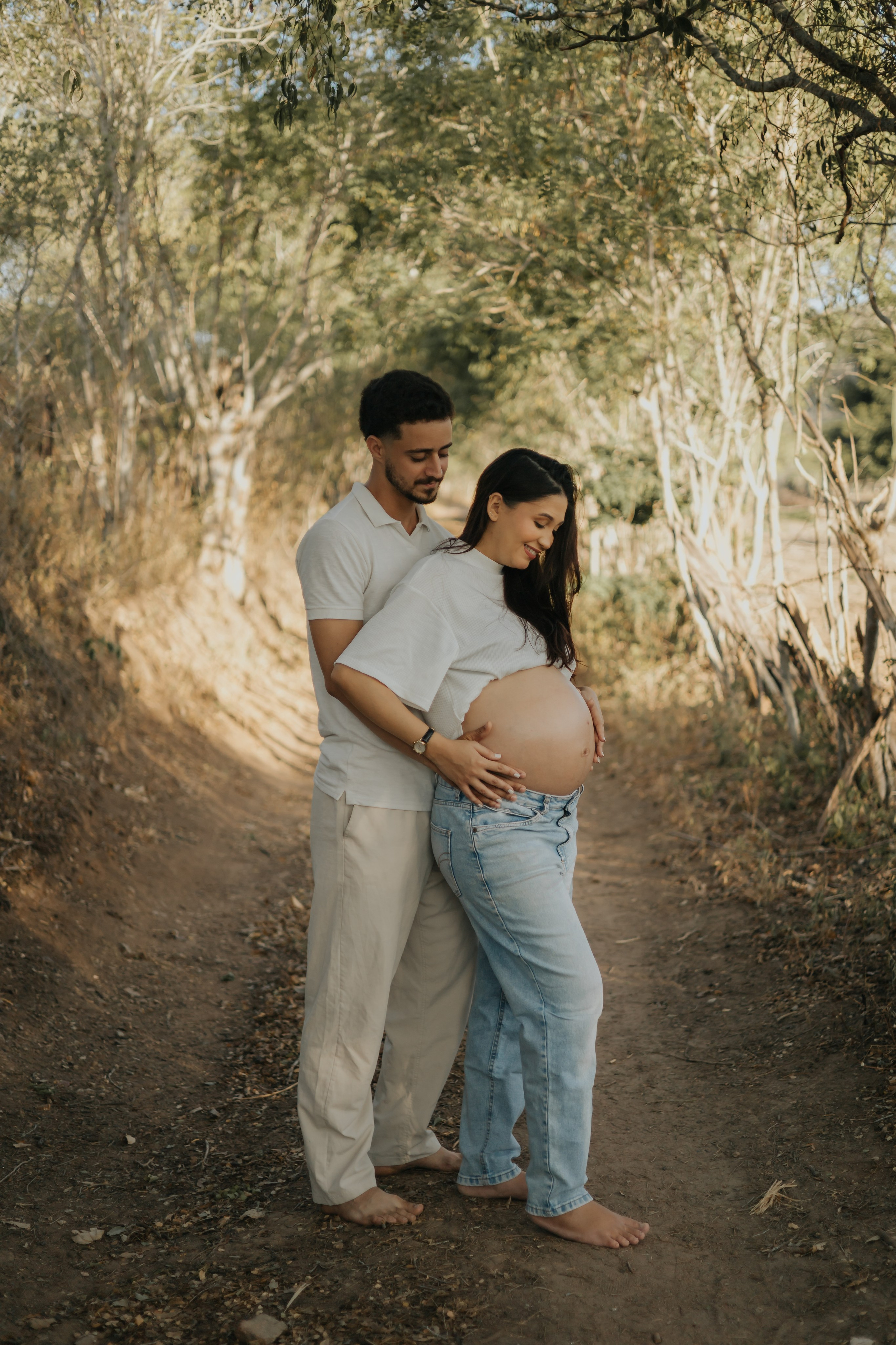 Ensaio Gestante. Fotógrafo Richard Silvestre — Casamentos na Bahia