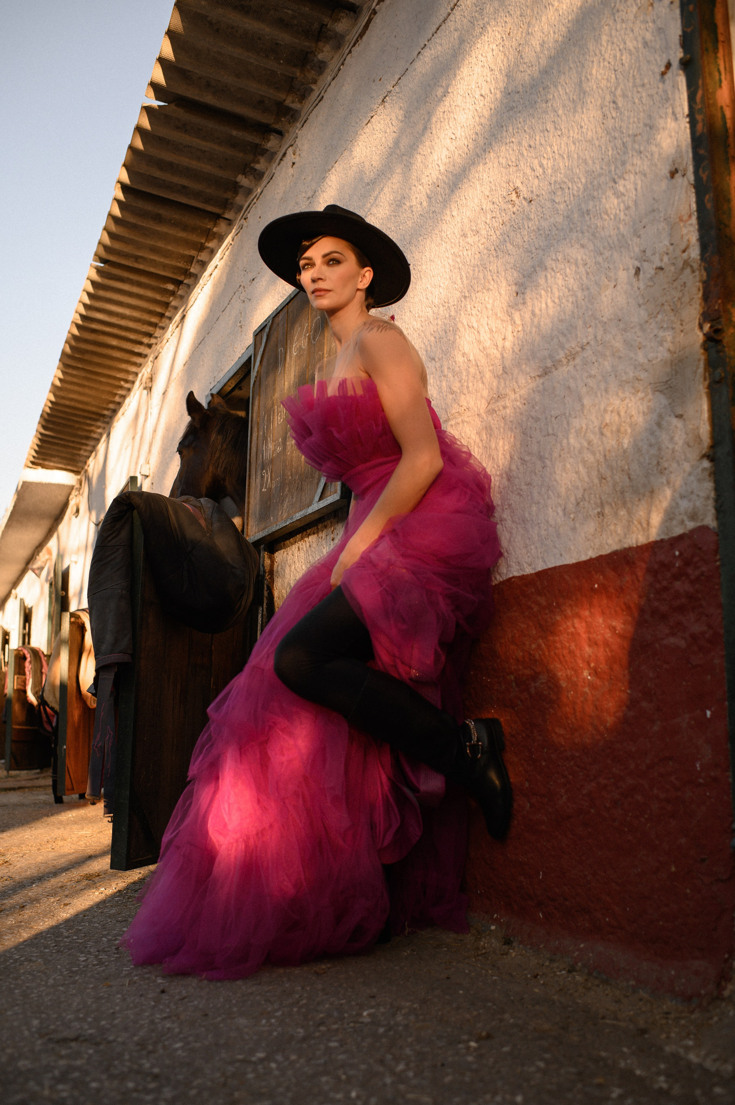Sofia evening horse ride. Family, children, portrait, and event photography in Thessaloniki