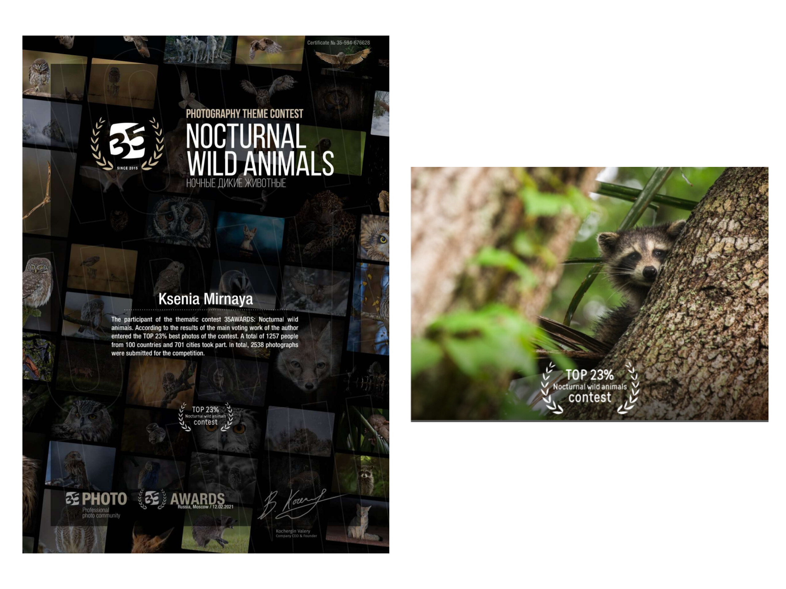 35 Awards. Ксения Мирная — Фотограф, с которым вы напишете вашу историю…