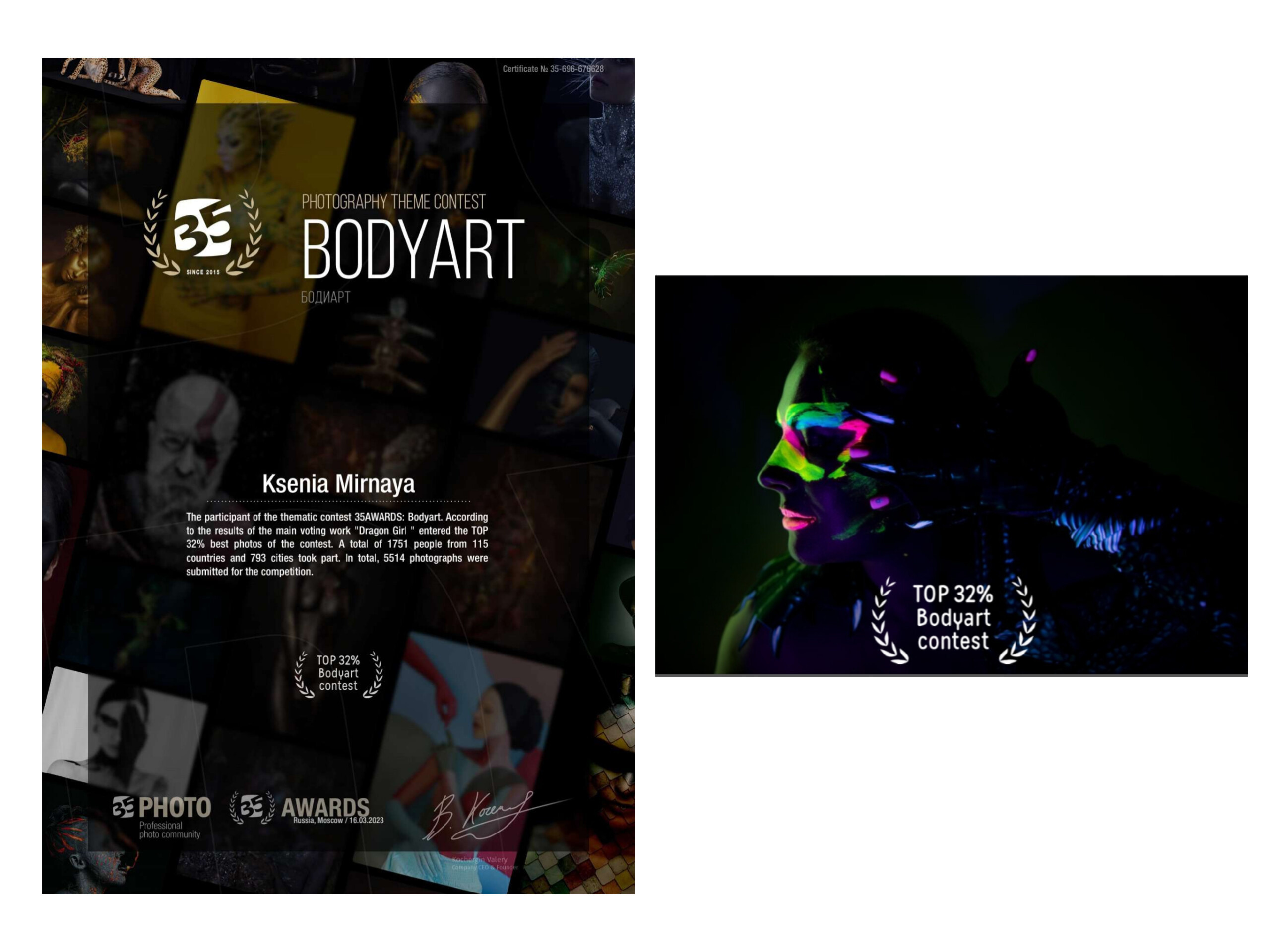 35 Awards. Ксения Мирная — Фотограф, с которым вы напишете вашу историю…