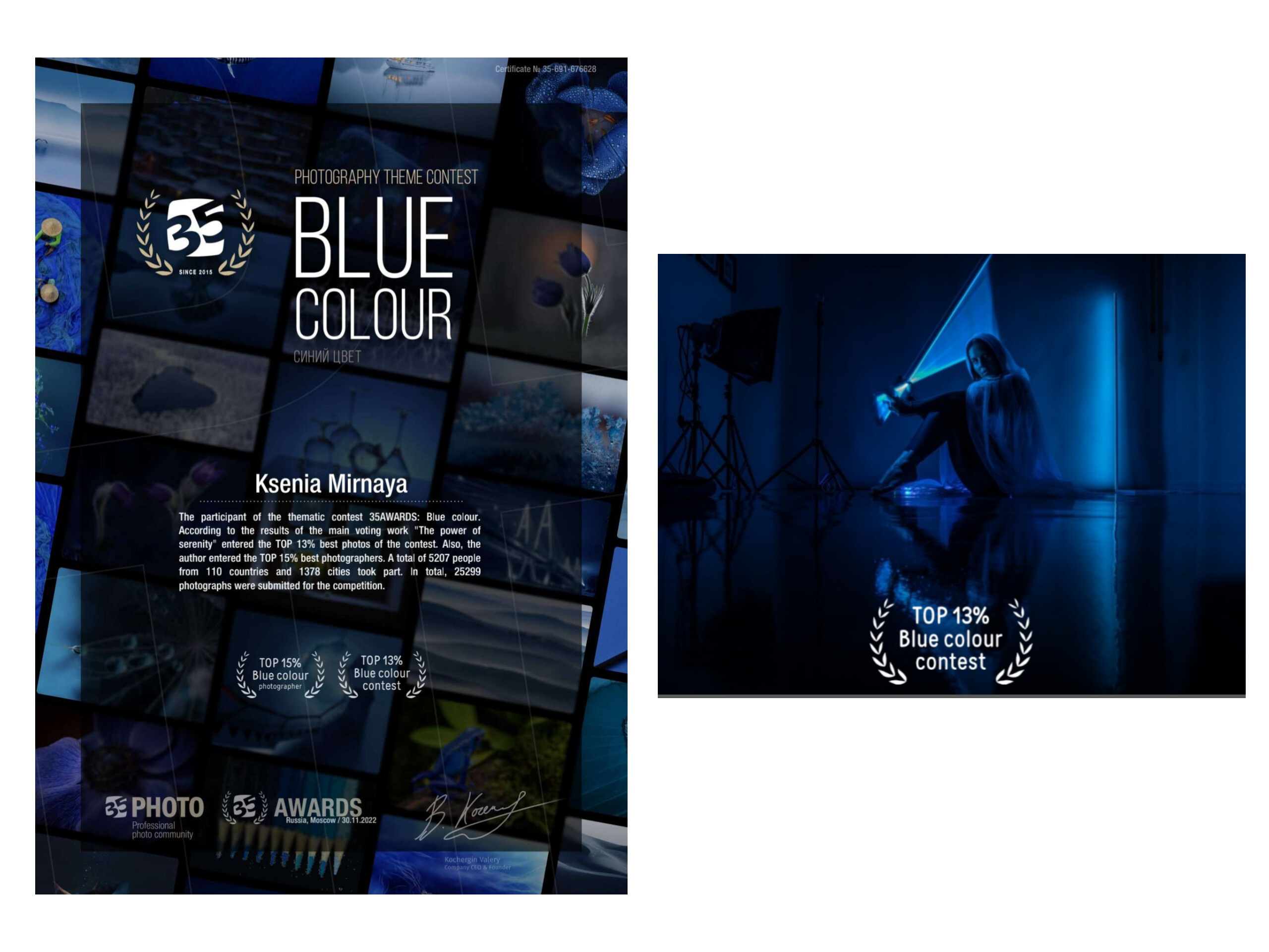 35 Awards. Ксения Мирная — Фотограф, с которым вы напишете вашу историю…