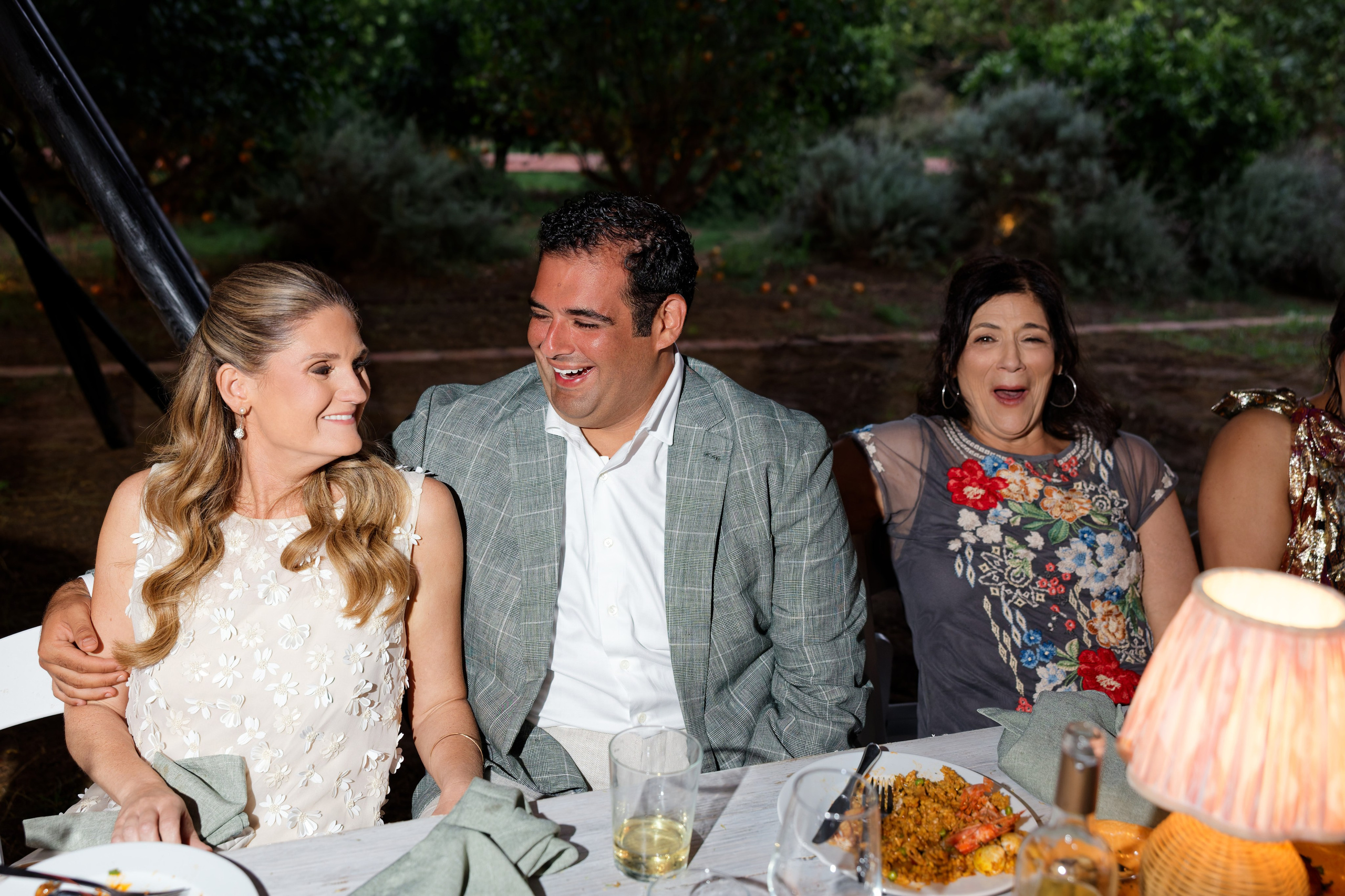 Welcome dinner of Gracie & Joe at Gran Villa Rosa