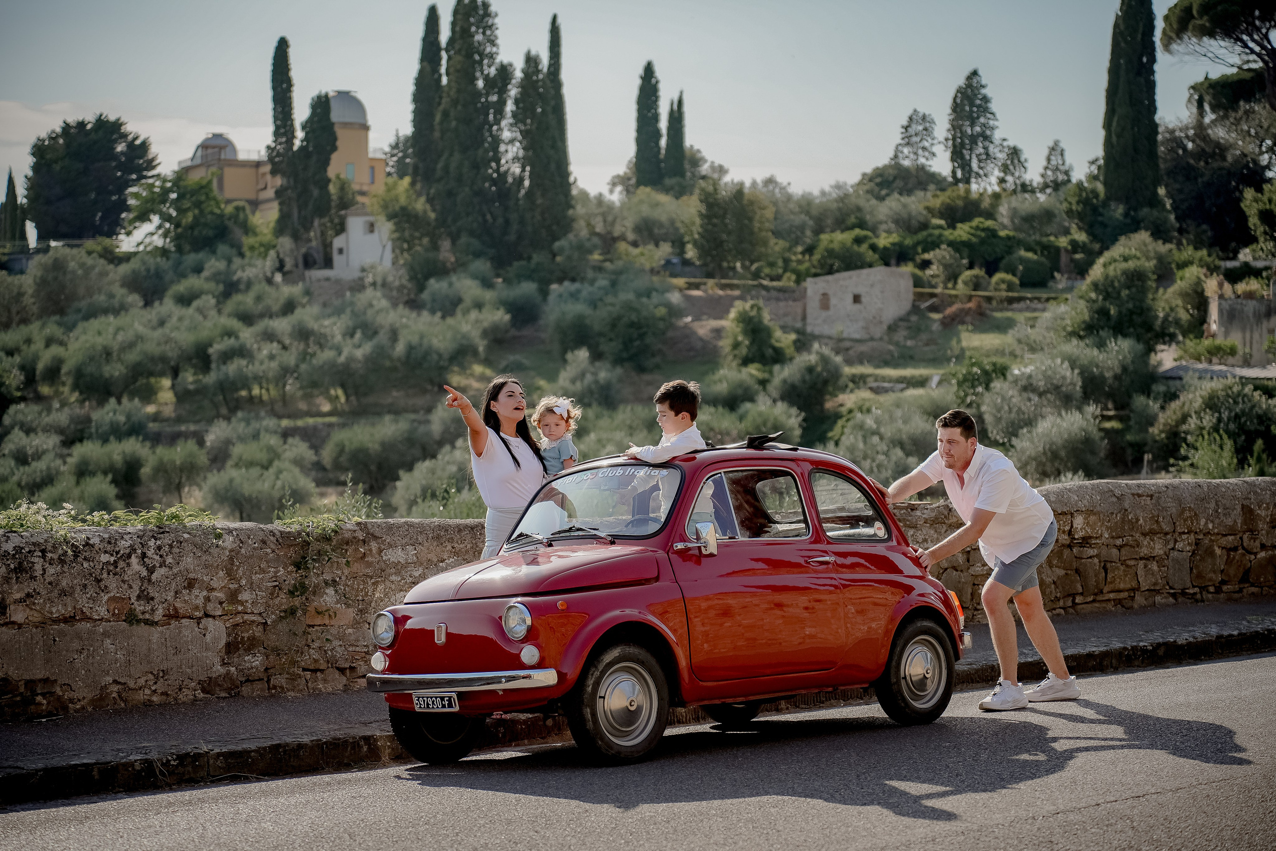Maria & Family. Wedding Photographer in Italy