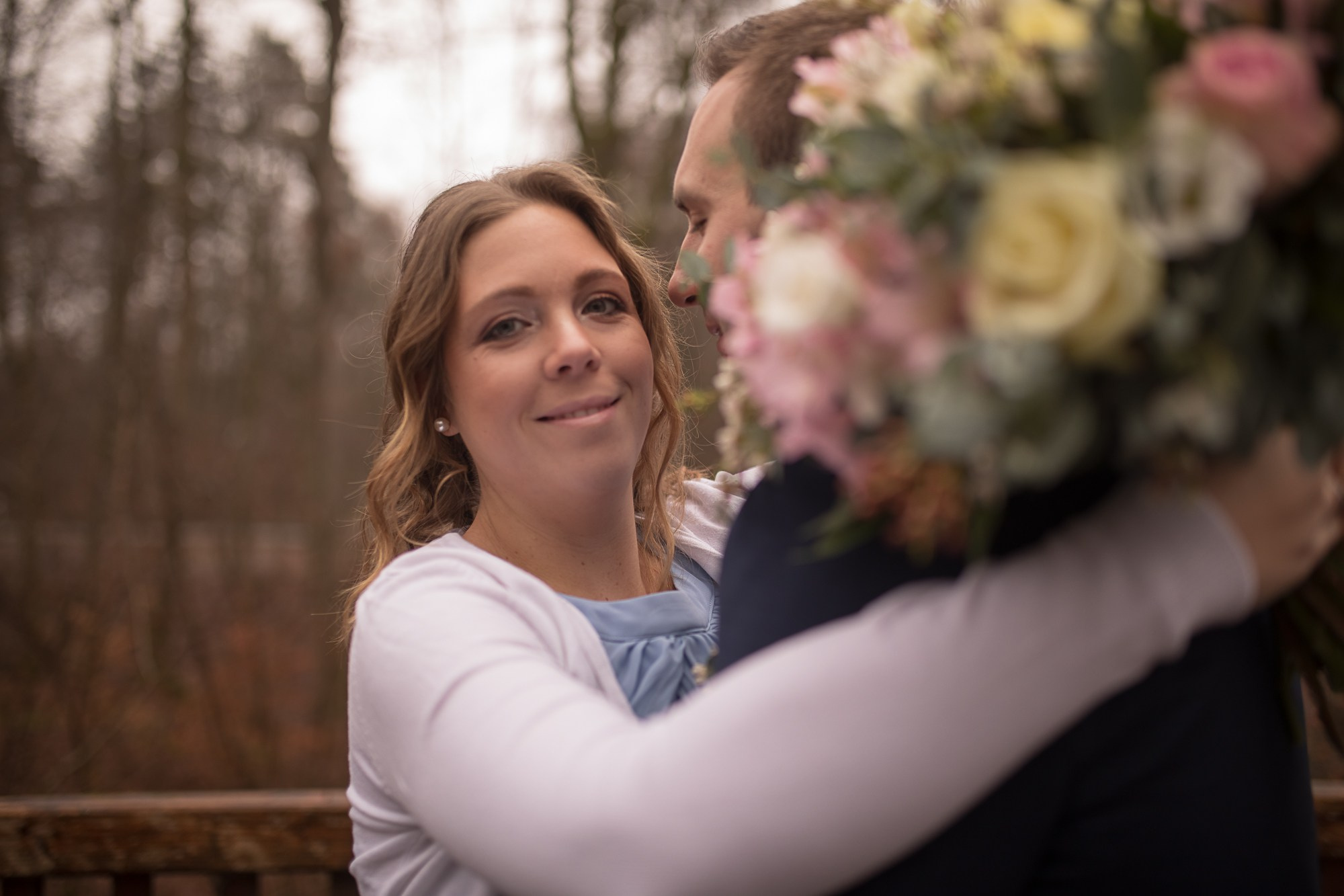 Hochzeit im Winter / Angela & Florian. Fotograf für Hochzeits- und Familienfotos in Buchen (Odenwald) Mosbach