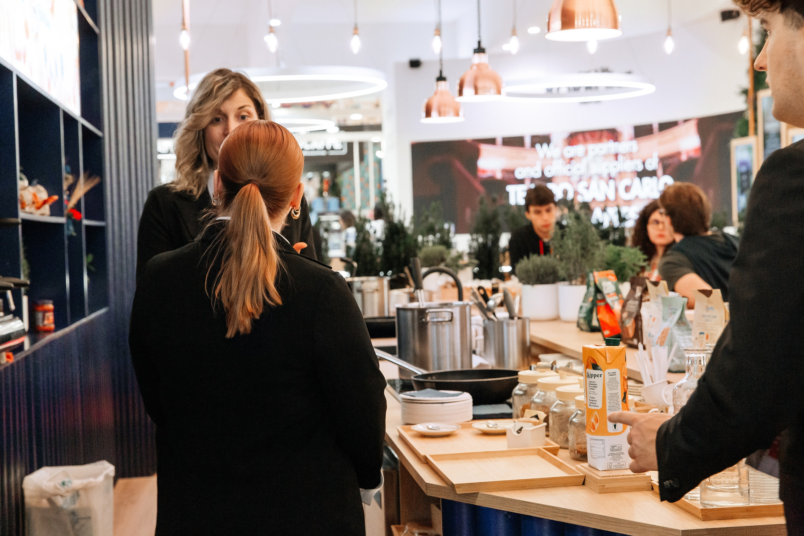 Stand Barilla alla fiera Cibus 2024 a Parma