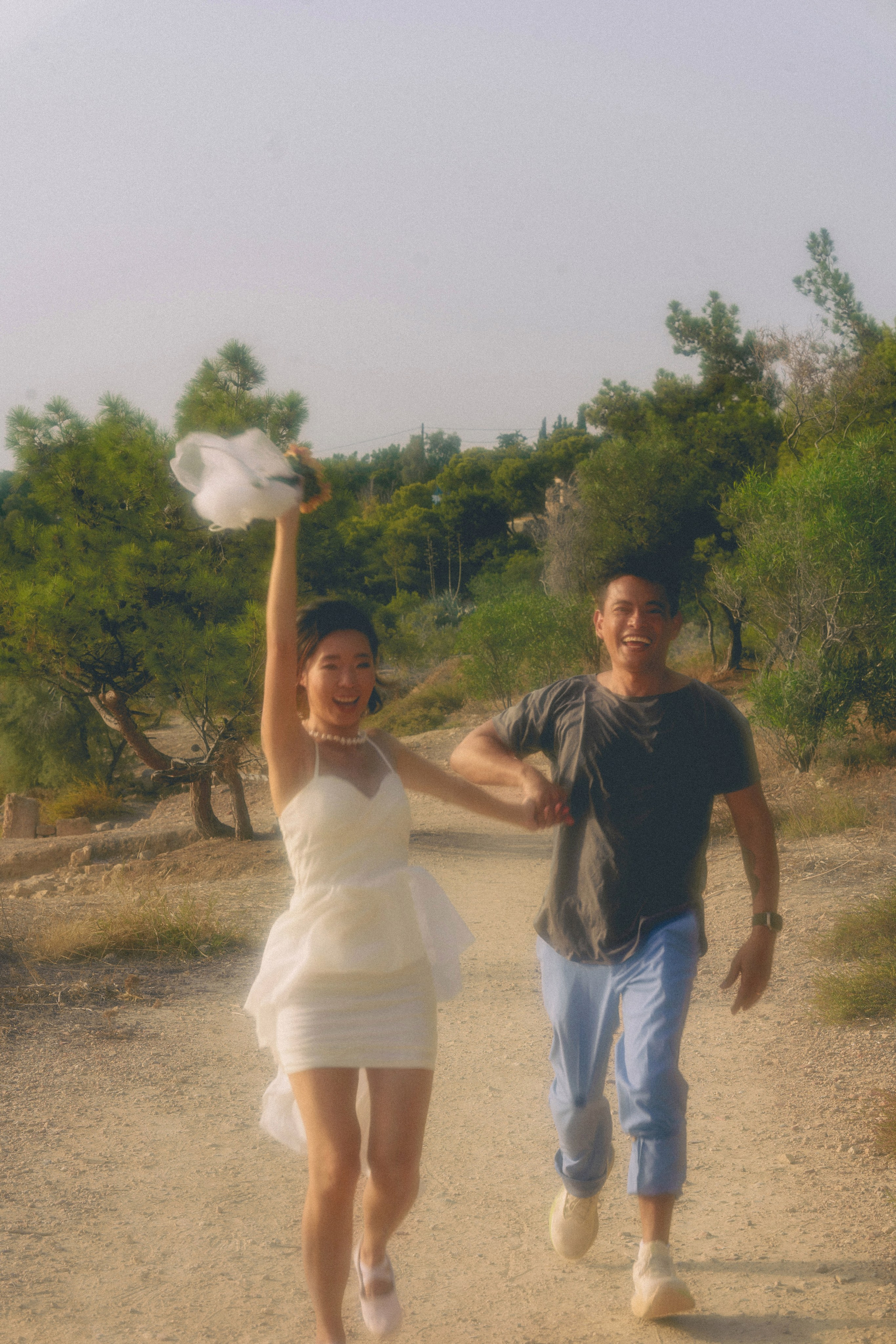 Laura and Claudio engagement in Evoia. Photographer in Greece Kristina