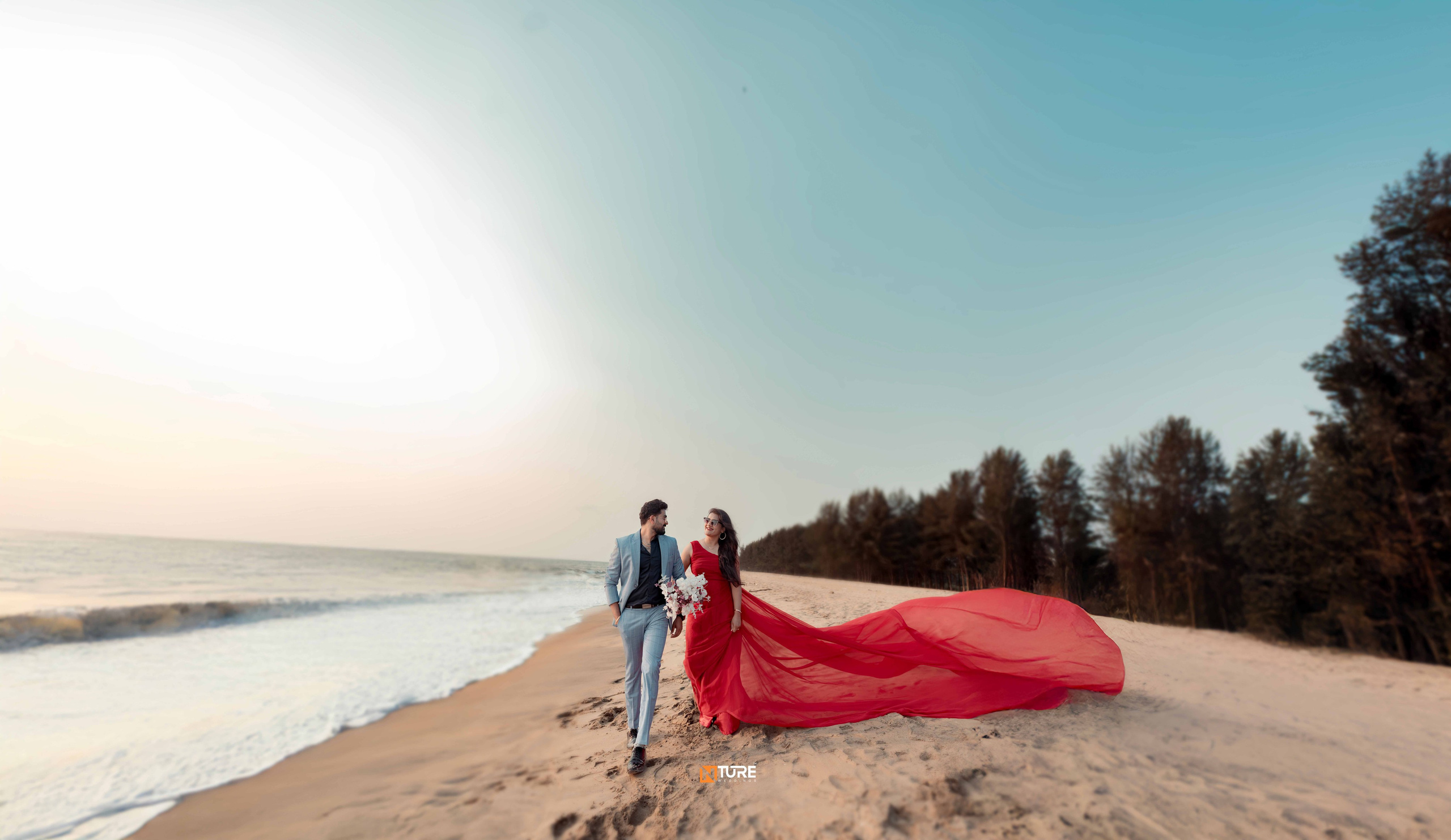 MONISH & JANVI | SAVE THE DATE. NTURE WEDDING