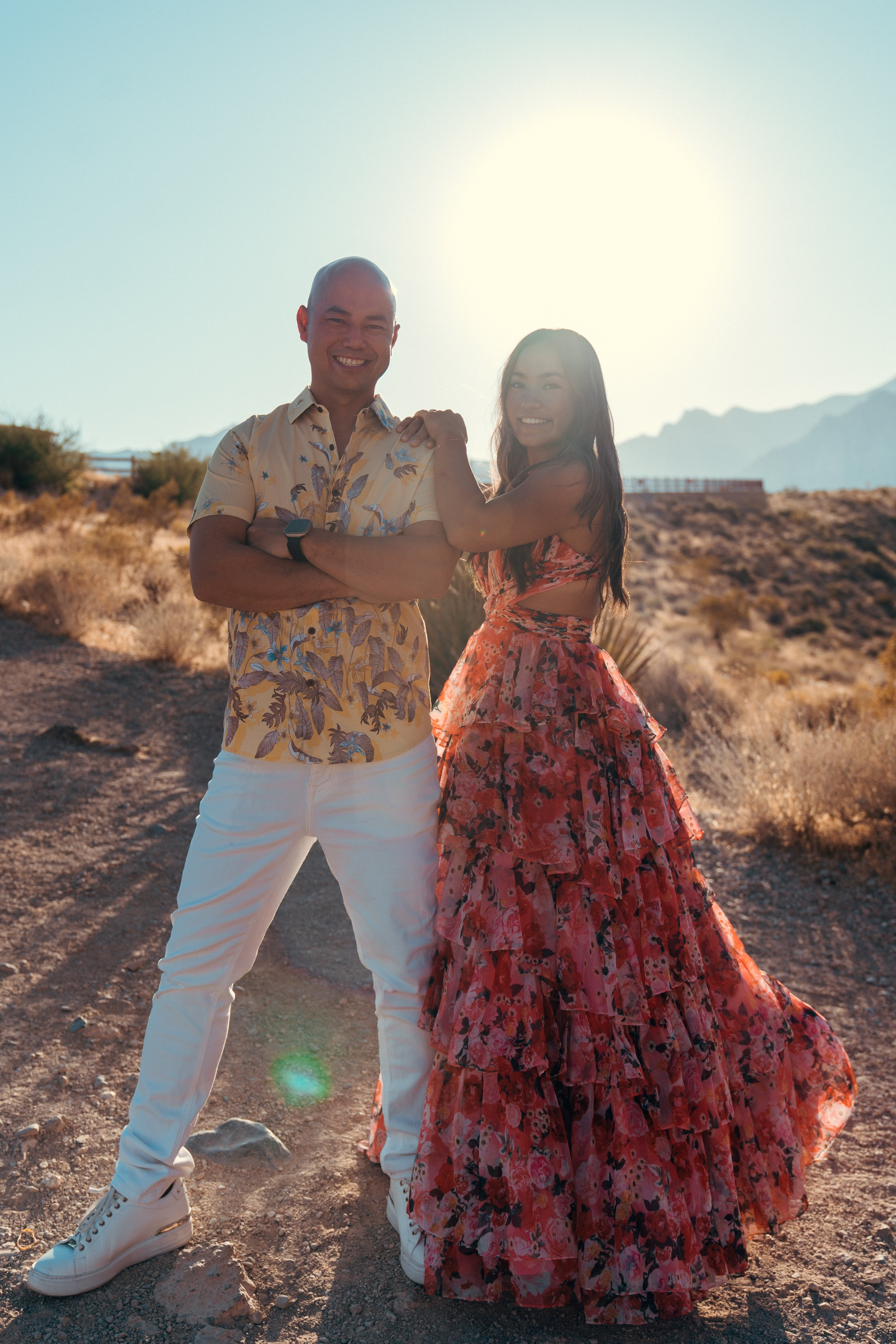 Esther&her family. Wedding & elopement photographer Viktoriya Kravtsov. Las Vegas