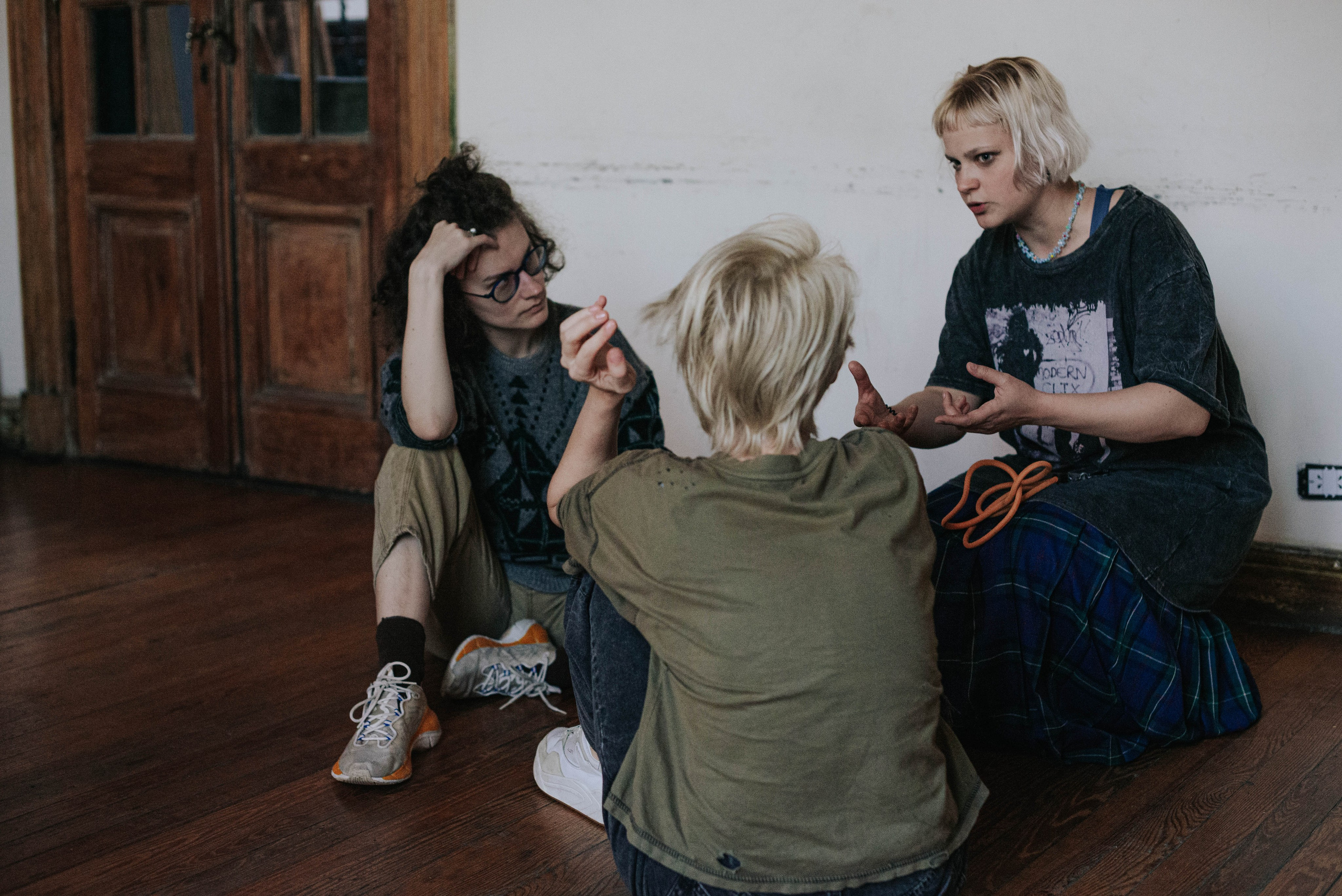 Репетиция @ojo.teatro. Photographer @elmirkami in the city of Buenos Aires