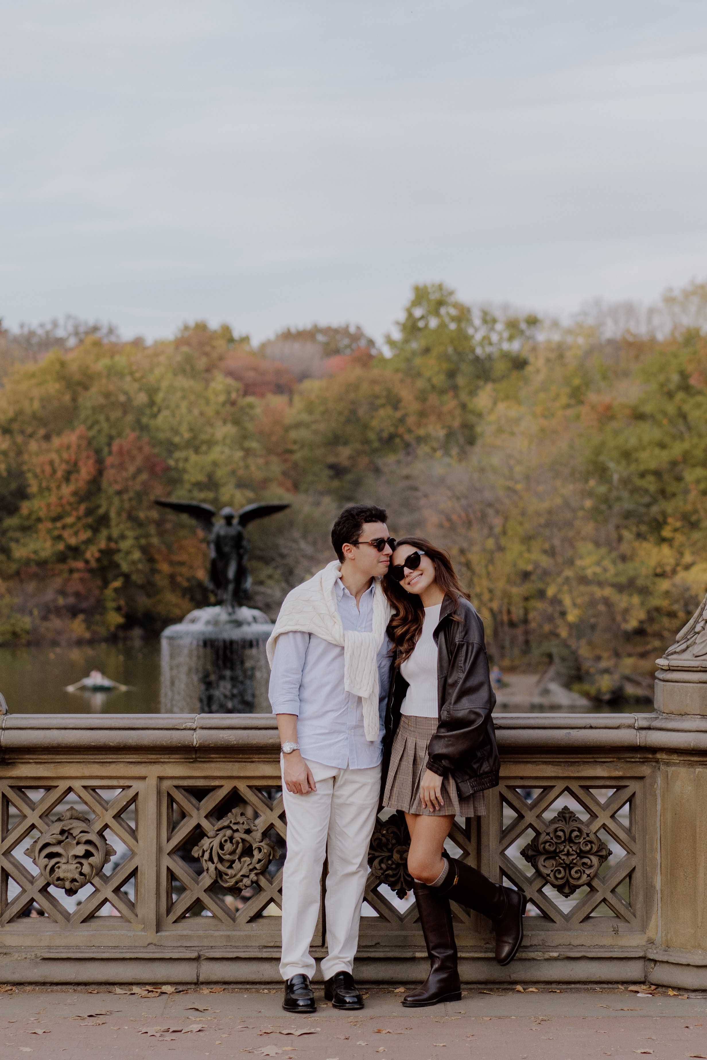 Proposal in Central Park. Videographer and photographer in New York // MAKAROV.VIDEO