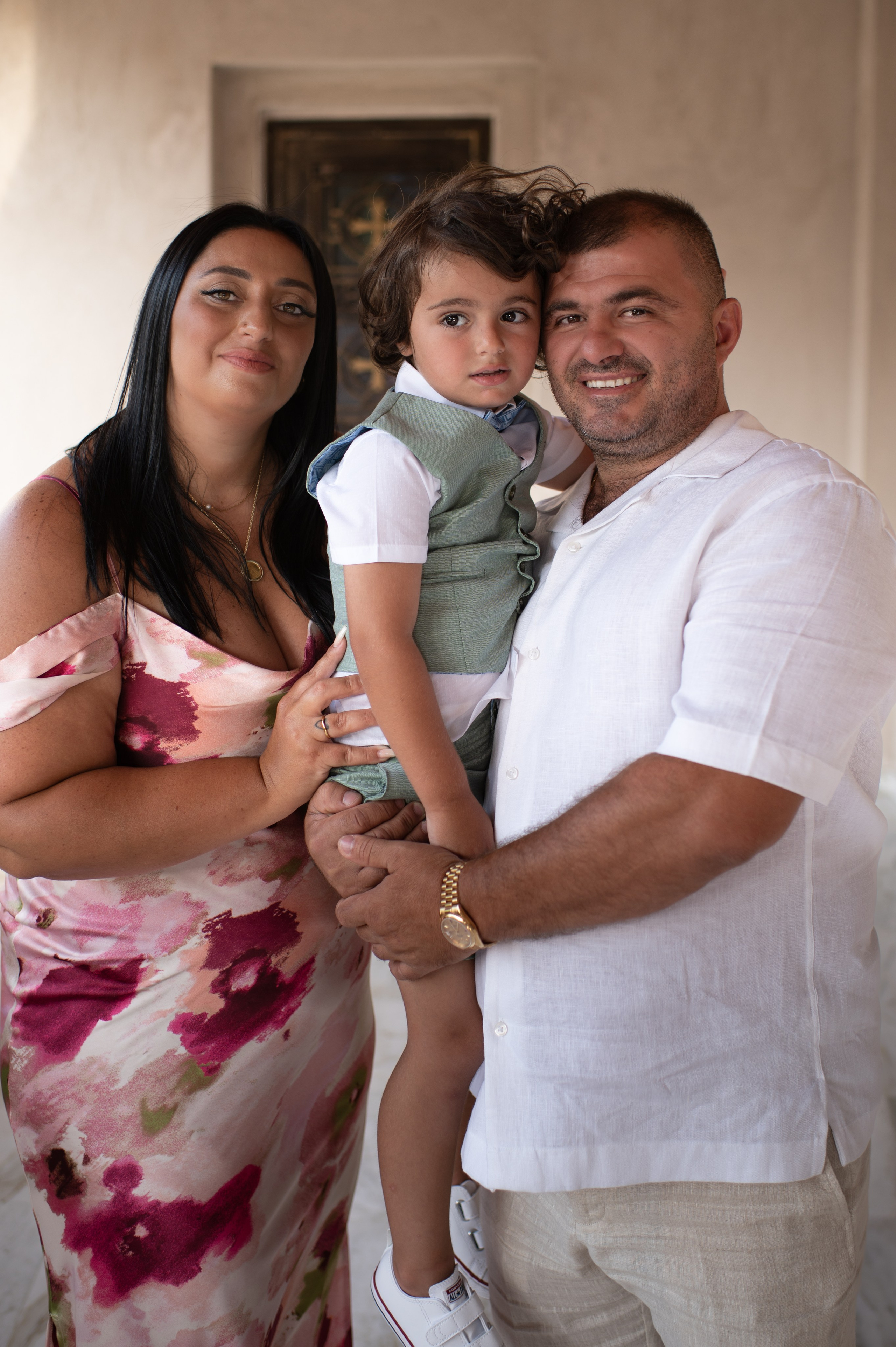 Baptism Antonis. Семейная, детская, портретная и предметная фотосъемка в Салониках