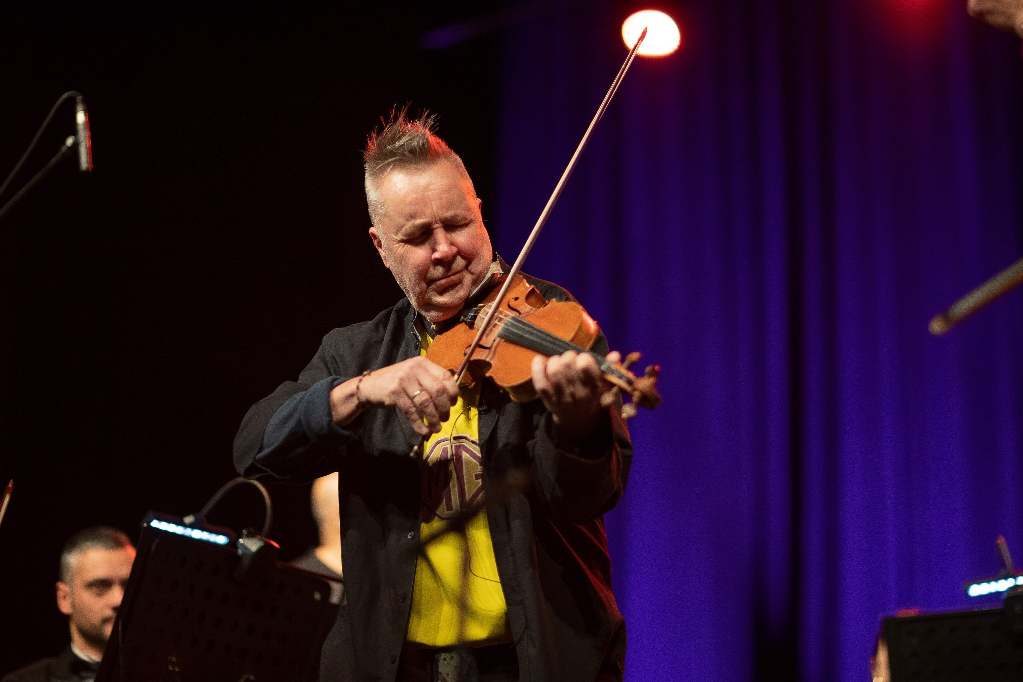 Найджъл Кенеди и Георги Андреев — репетиция и концерт в София, 13.02.2025. Александър Сандев - website