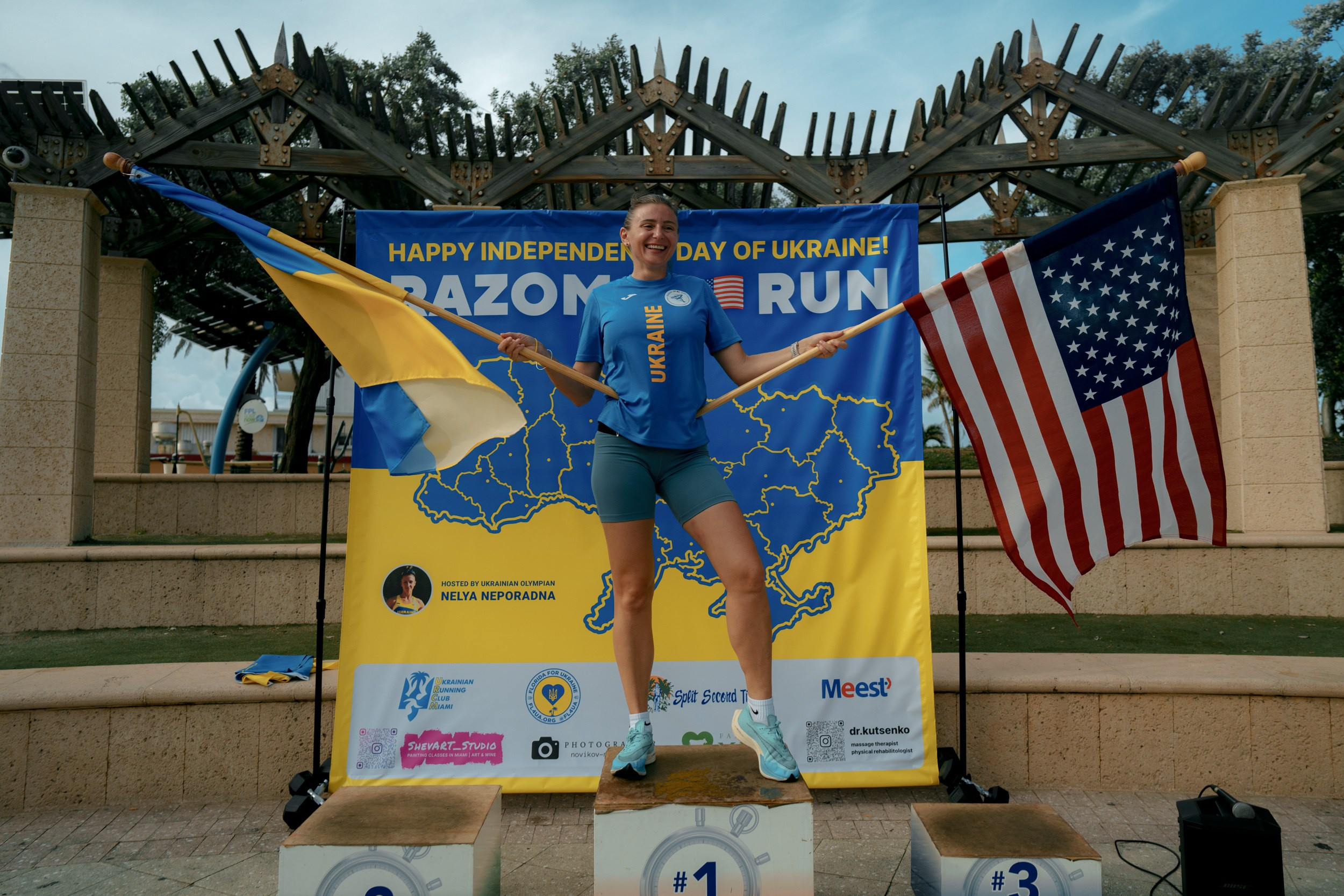 RAZOM RUN. ФОТОГРАФ ФЛОРИДА МАЙАМИ