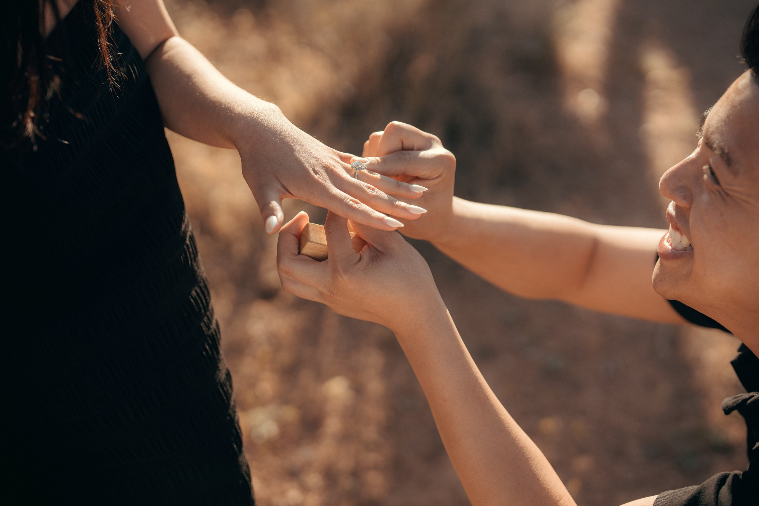 Brian&Christina. Marriage Proposal. Wedding & elopement photographer Viktoriya Kravtsov. Las Vegas