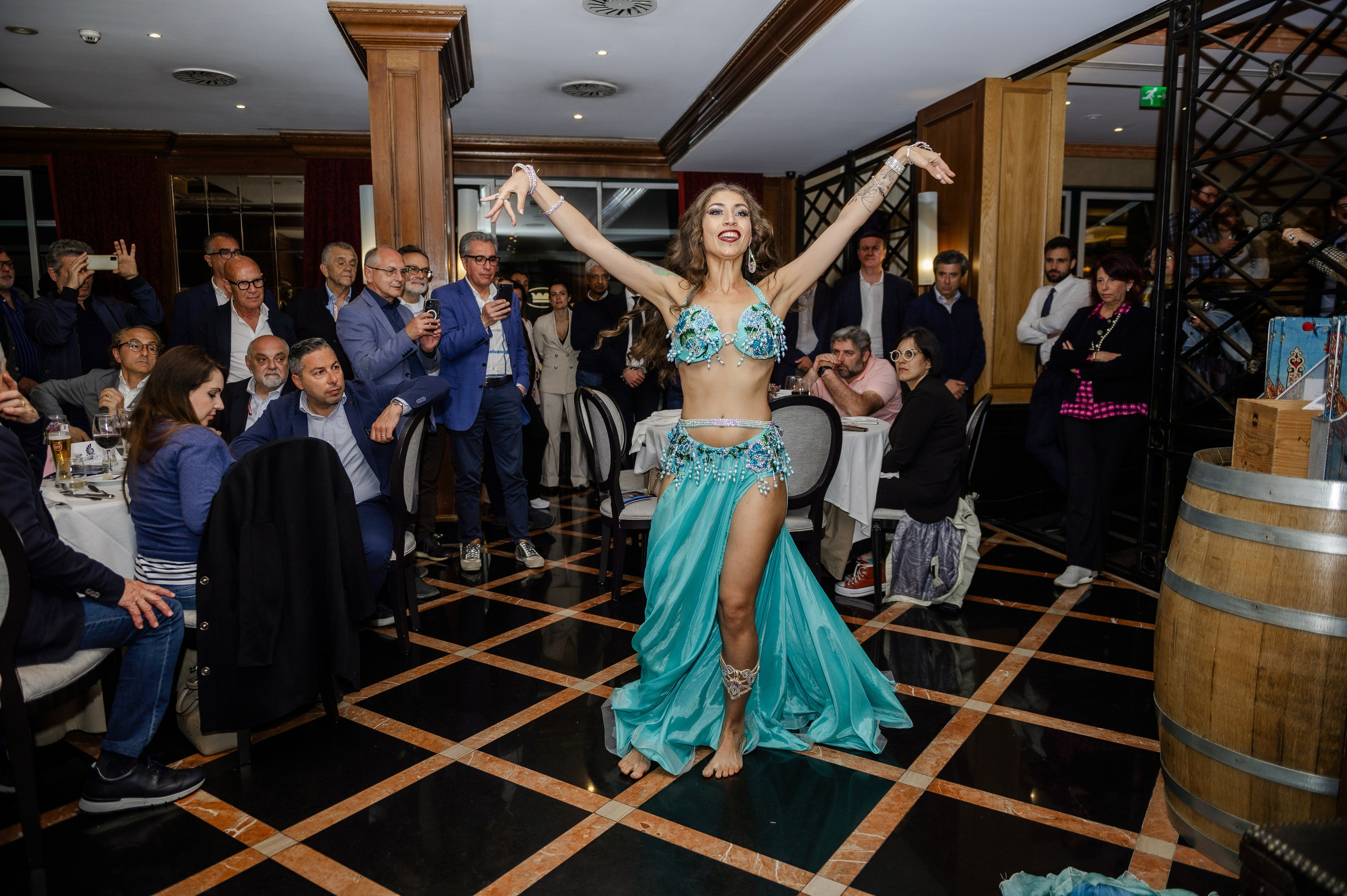 Corporate party at the restaurant — Pharma. Ваш фотограф в Лиссабоне — Анна Белова