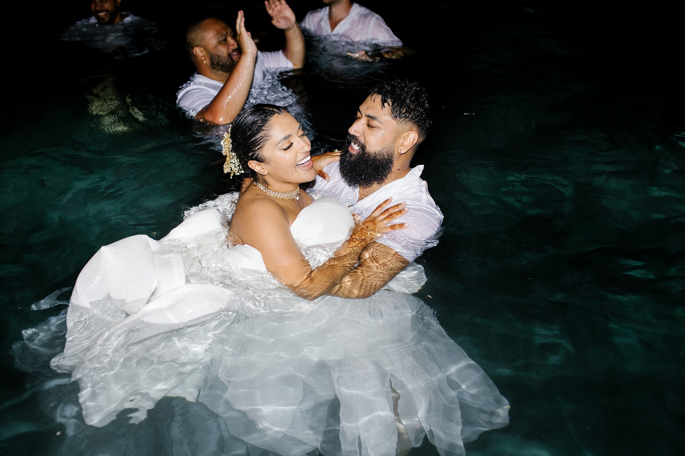 Big funny wedding with guests in paradise Bali island. Get.it.feel — Aesthetic Photography and Videography