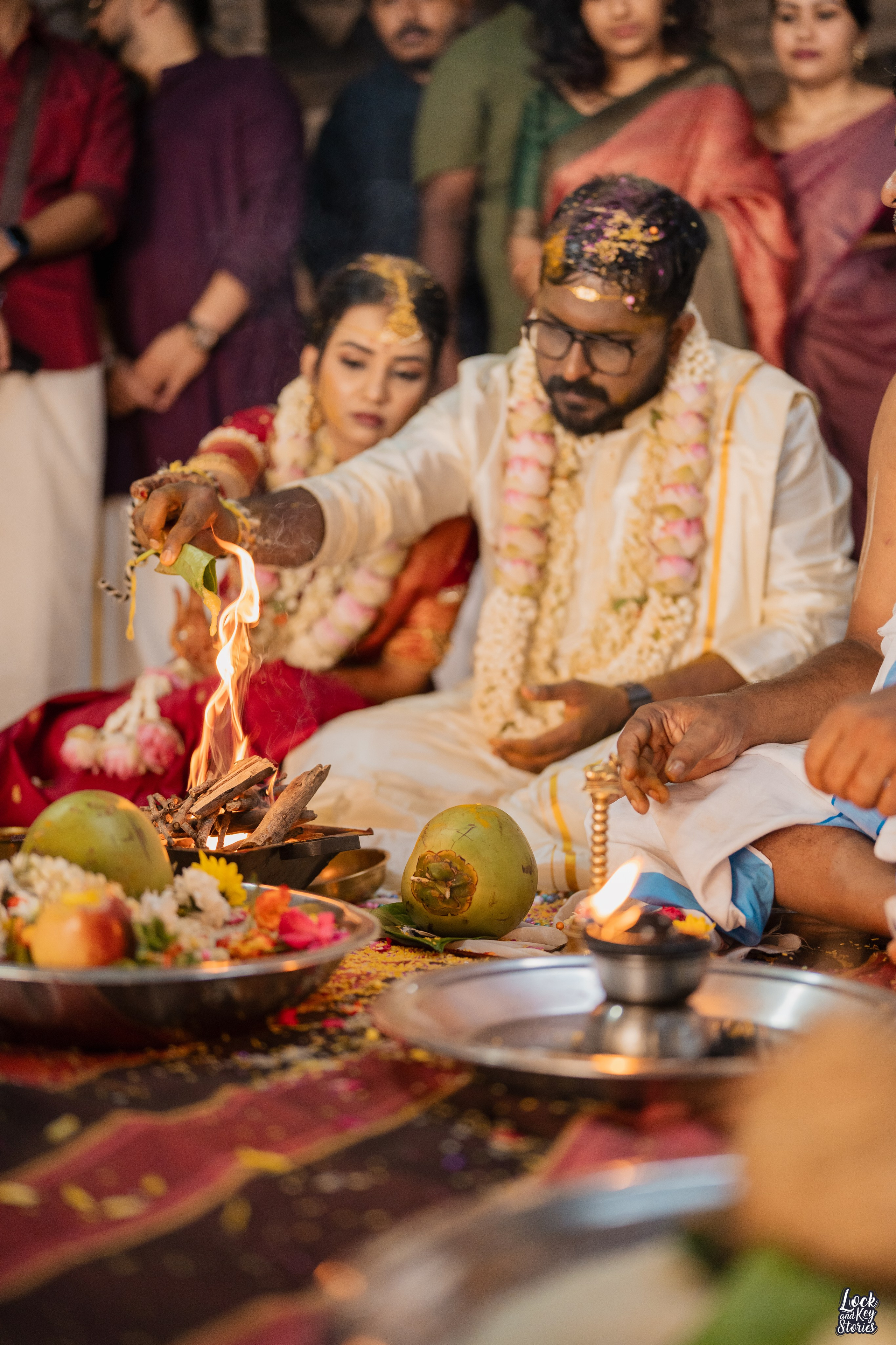 Jithin & Kalyani. The Lock And Key Stories