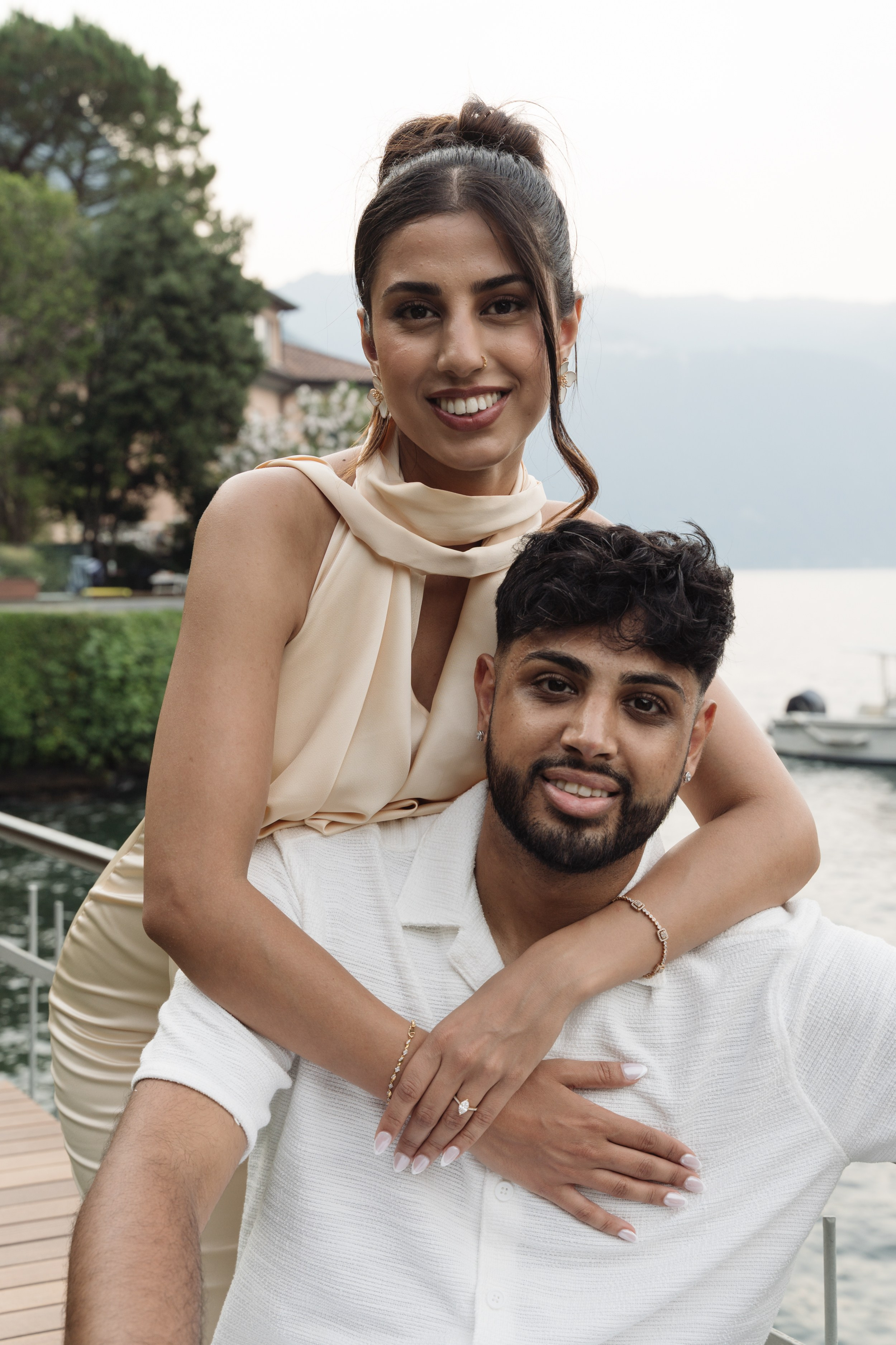 Lake Como Romantic Proposal. Lake Como Proposal Photographer | Surprise Proposals & Engagements