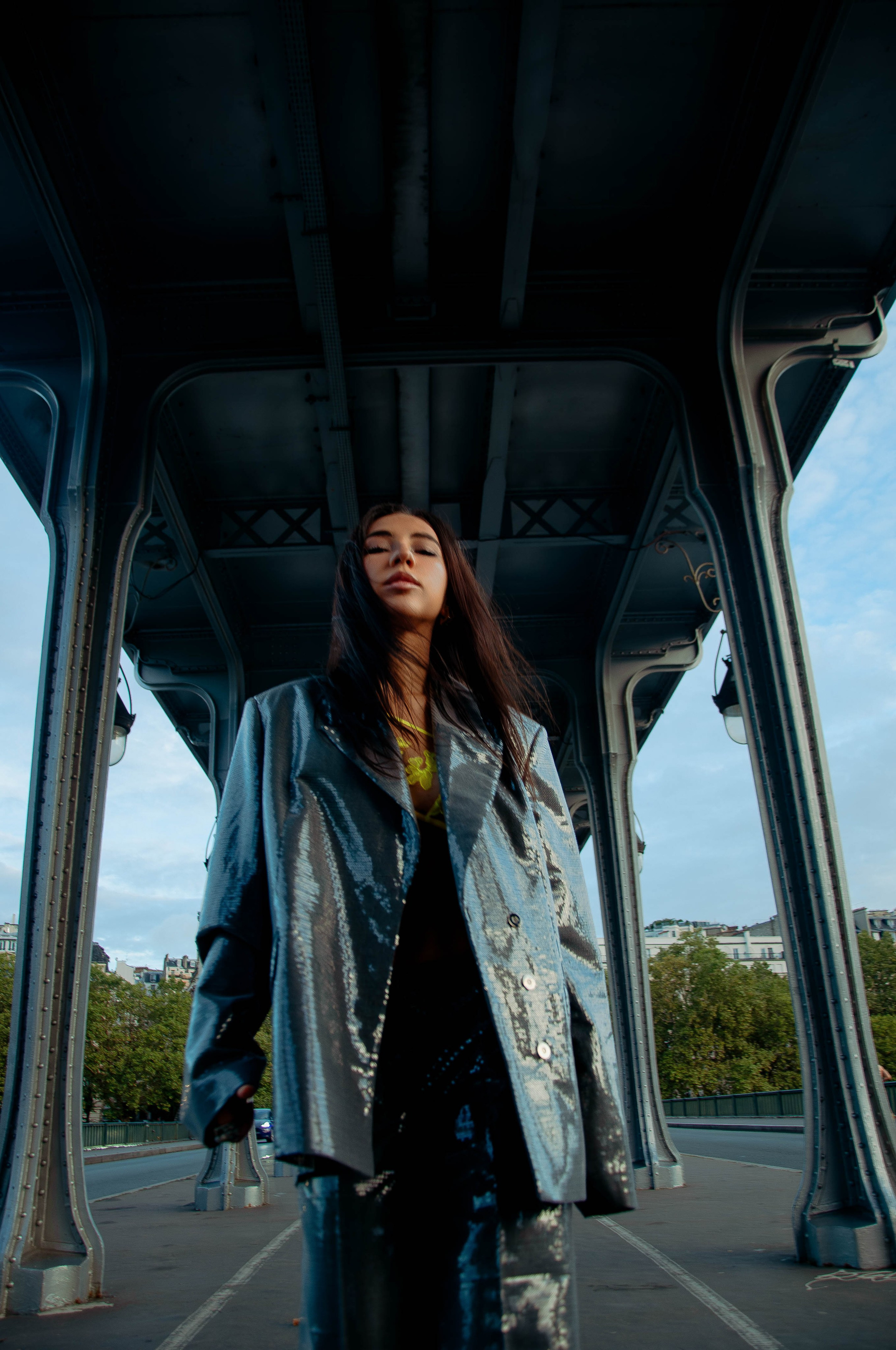 Осенняя фотосессия у Эйфелевой башни. Фотограф в Париже Полина Осипова