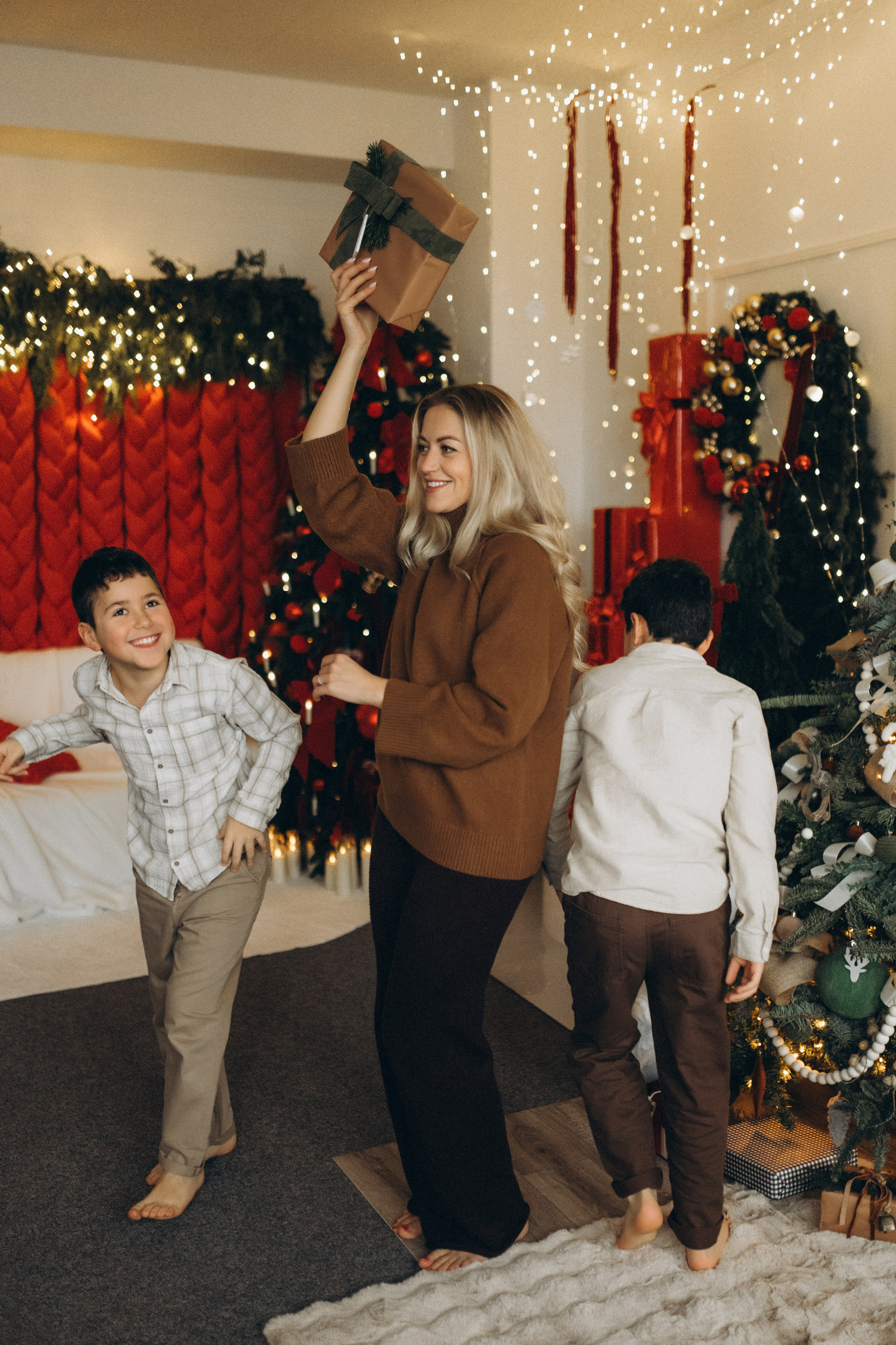 Merry Christmas. Семейный фотограф Лейпциг, Германия