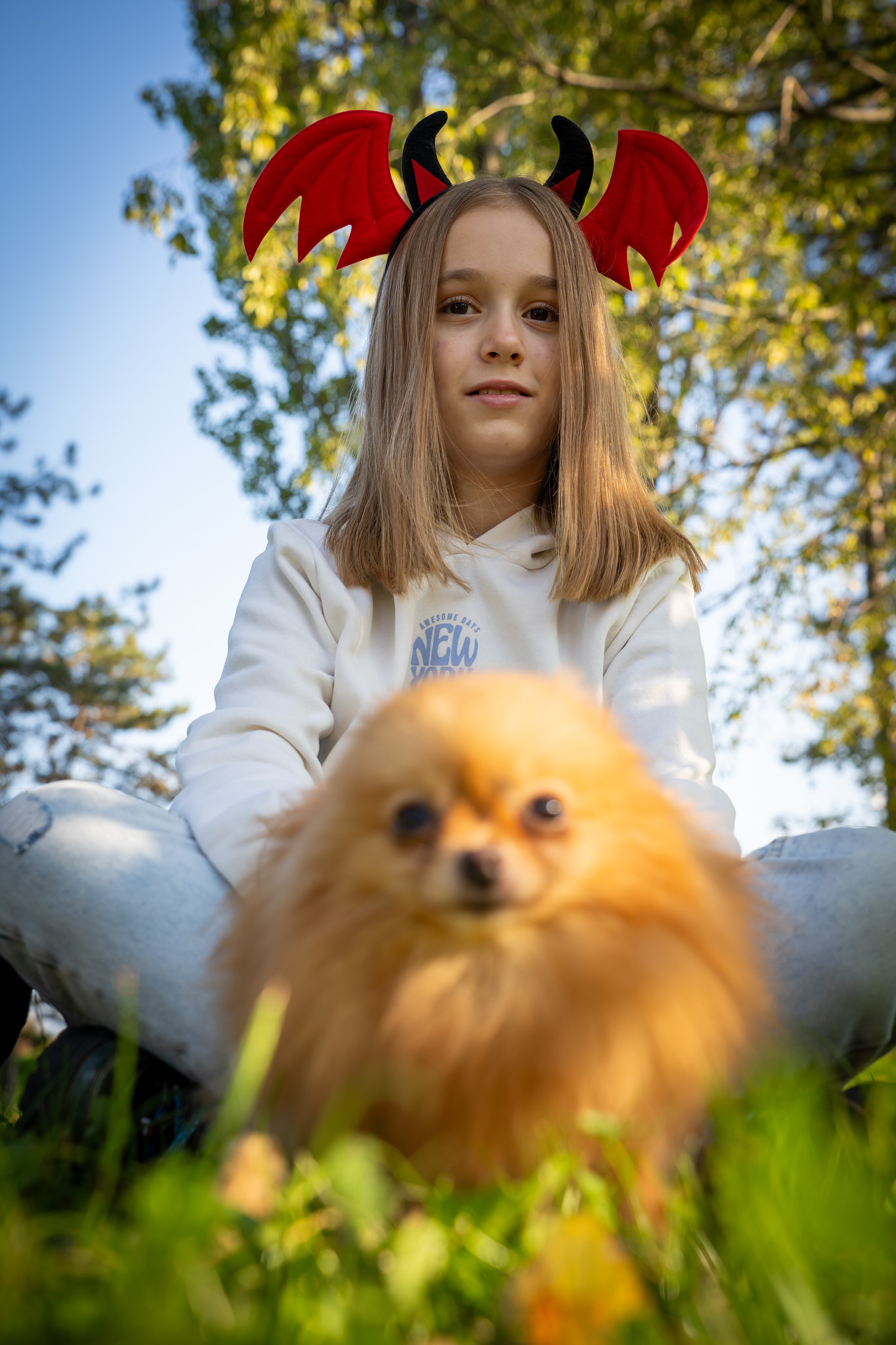 Sara & Clara Haloween. Adelinne