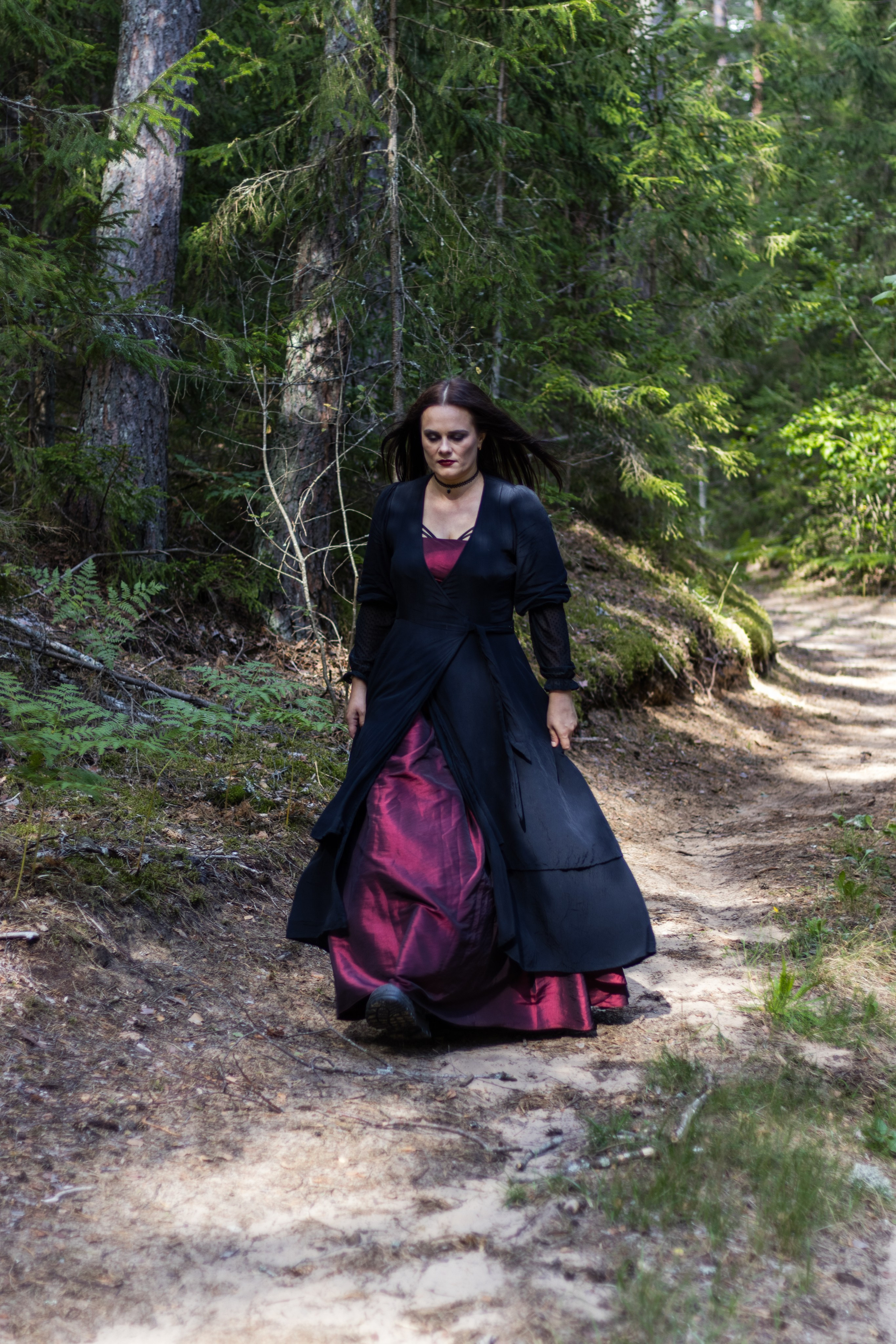 Фотосессия ведьма в лесу. Фотограф / Даугавпилс / Ольга Антонова
