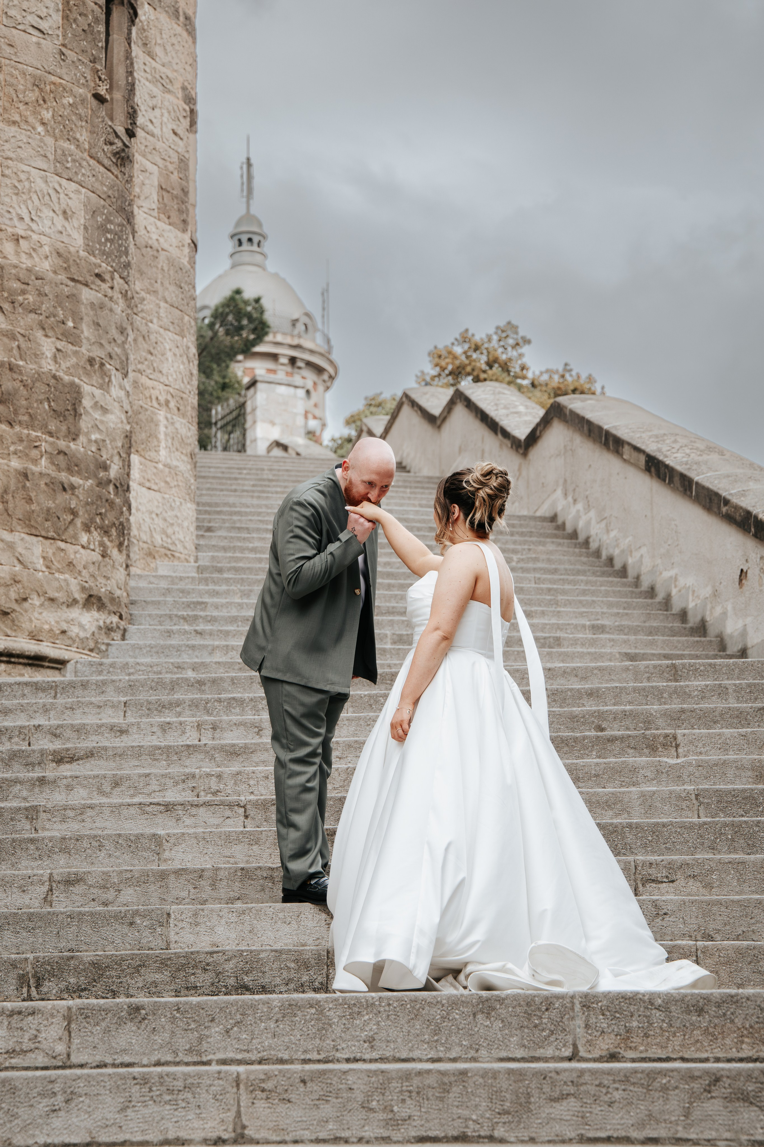 Sophie & Corey, 02/05/2026, Observatorio de Fabra, Barcelona. Fotógrafa de bodas en Girona, Costa Brava | Wedding Photographer Evgenia Gruntovaya