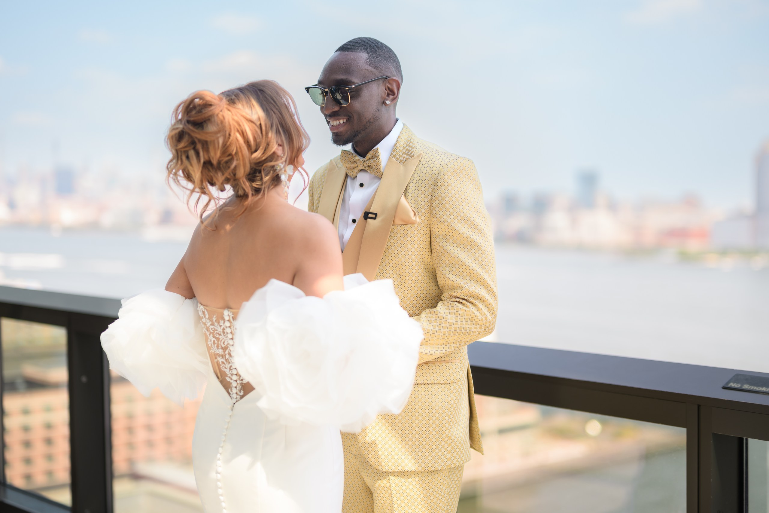 Briana & Kefim, Maritime Pars, Jersey City, NJ. Wedding Photo & Video