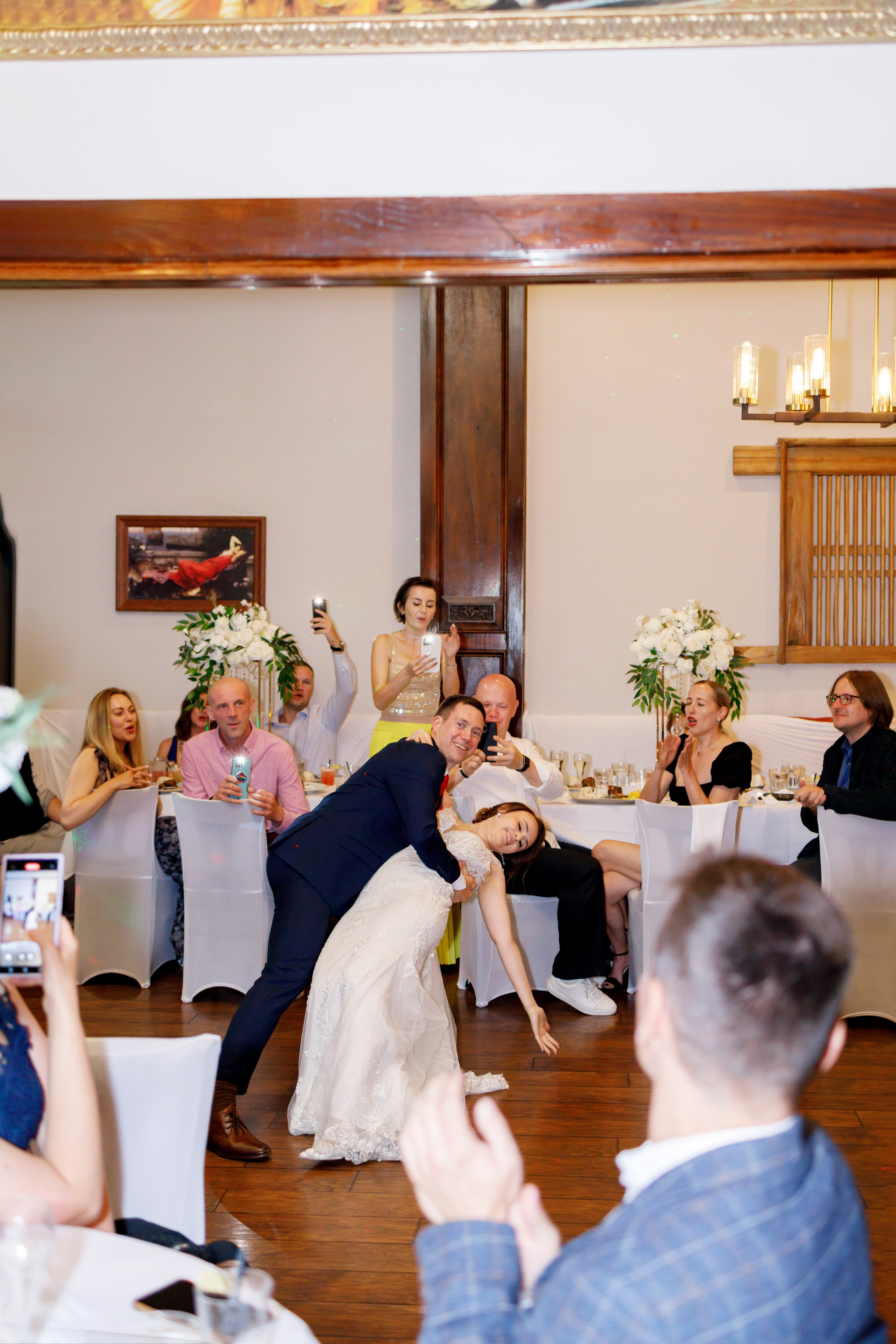 Wedding banquet. Family and Event photographer in Bay Area Elena Tiuriumina