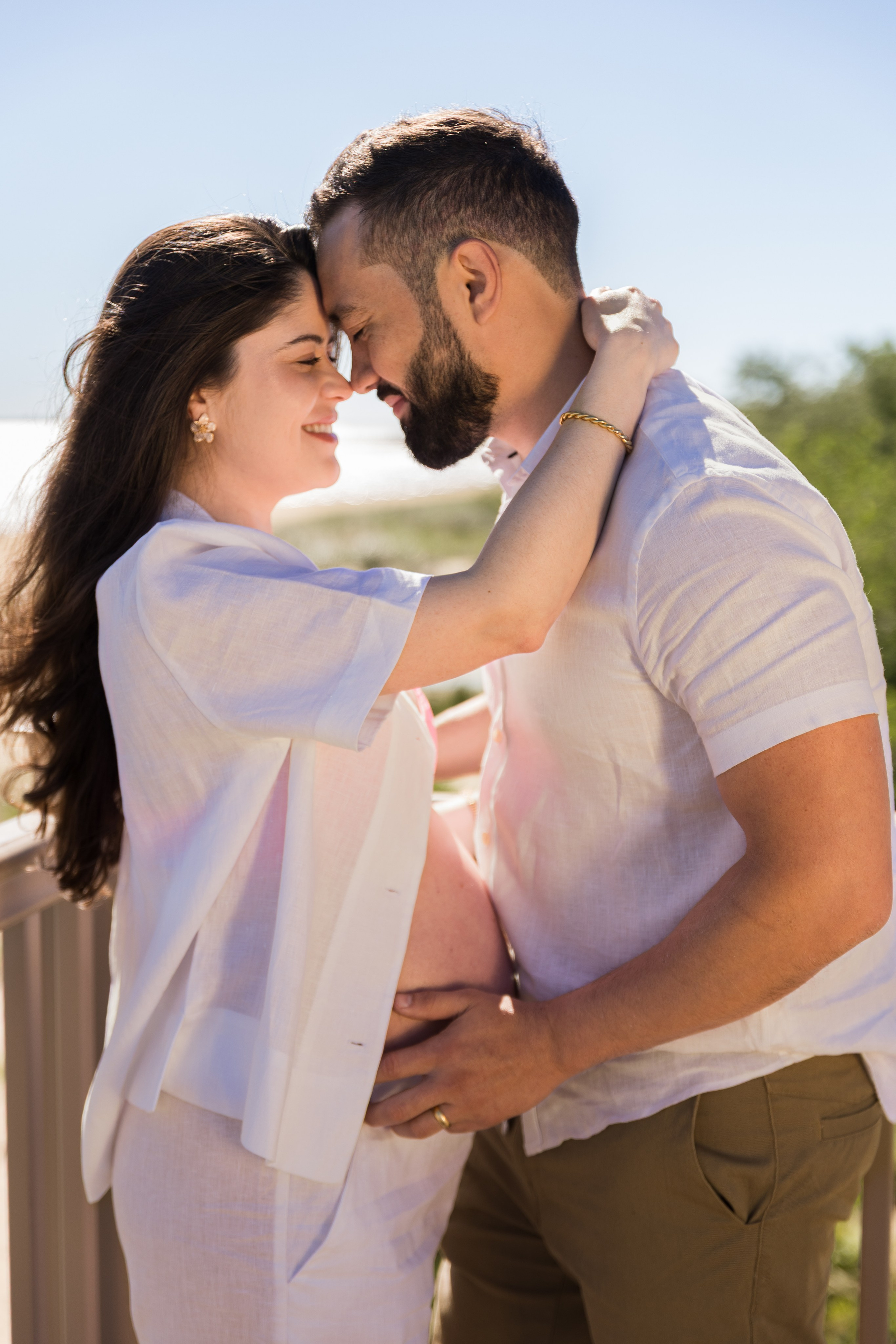 Beachside Maternity at Ideal Beach, NJ. Family, lifestyle, and commercial photography in New York and New Jersey