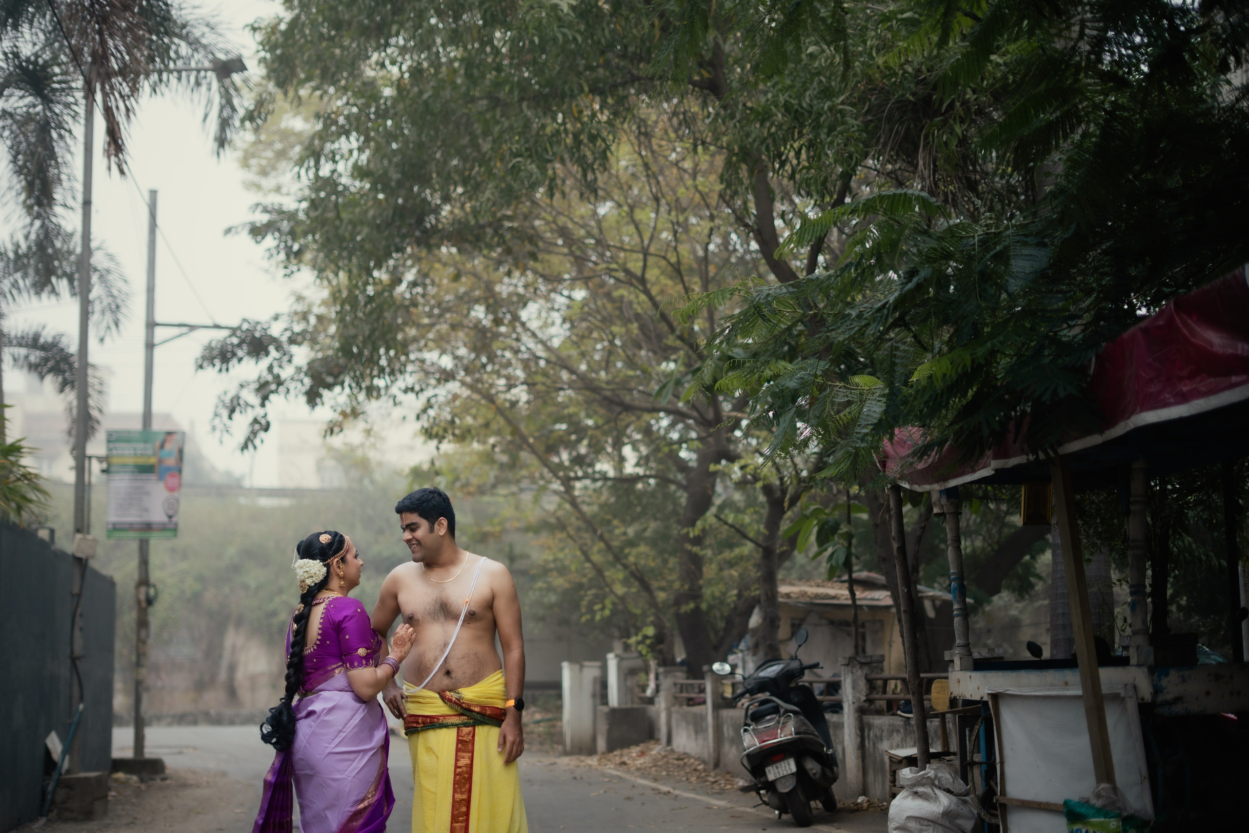 Thejitha & Vaikunth. Menu