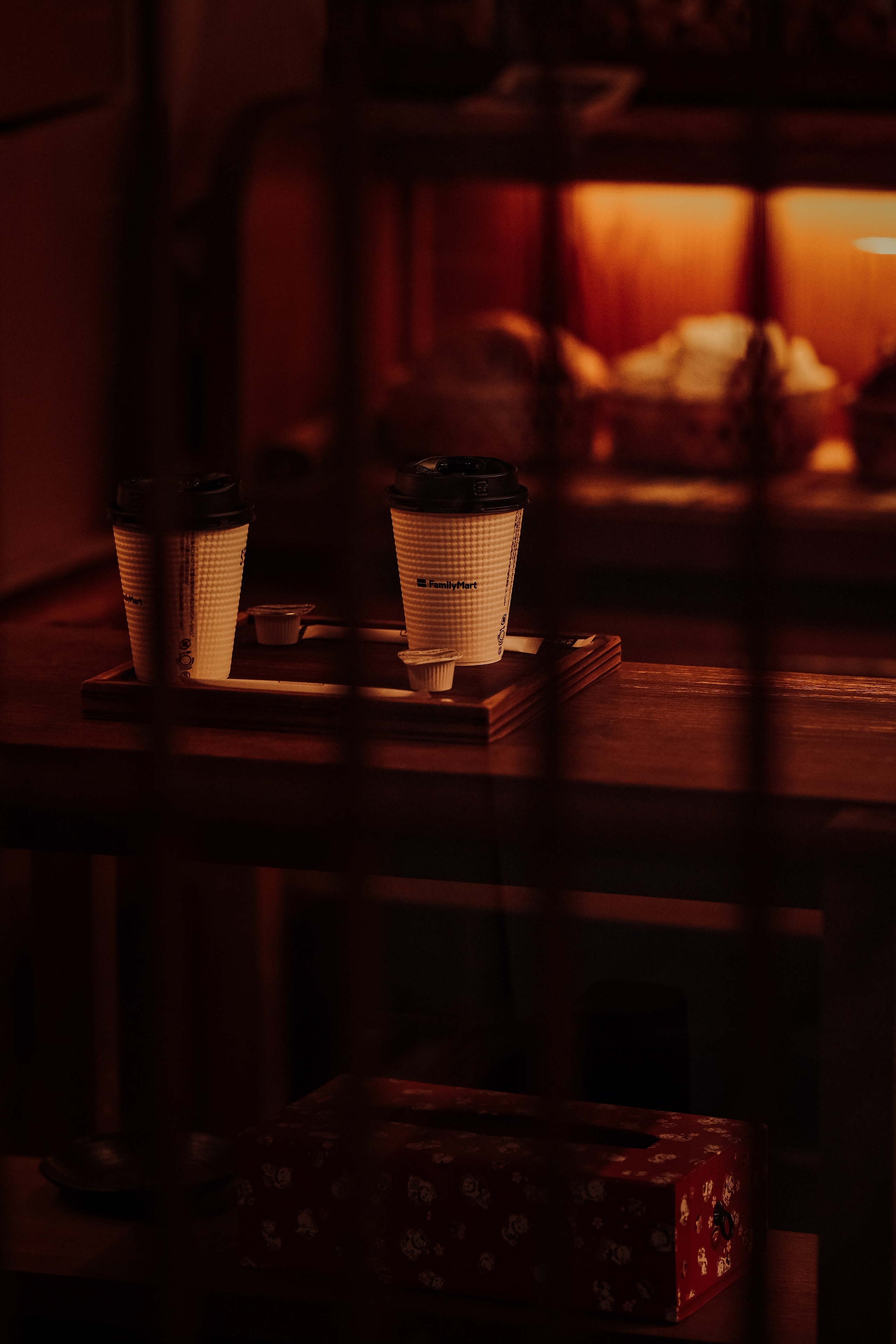 Midnight behind glass. Senya JP