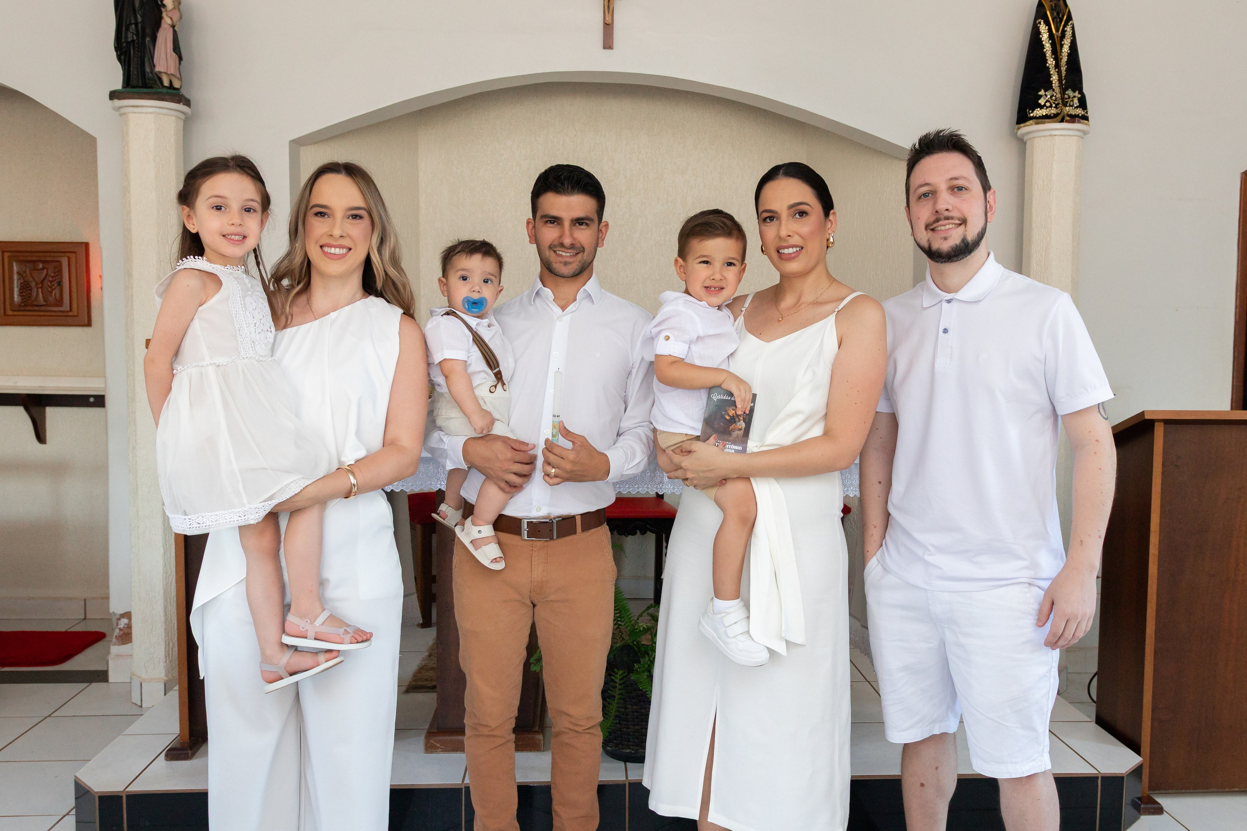 Lucca — Batizado. Principal