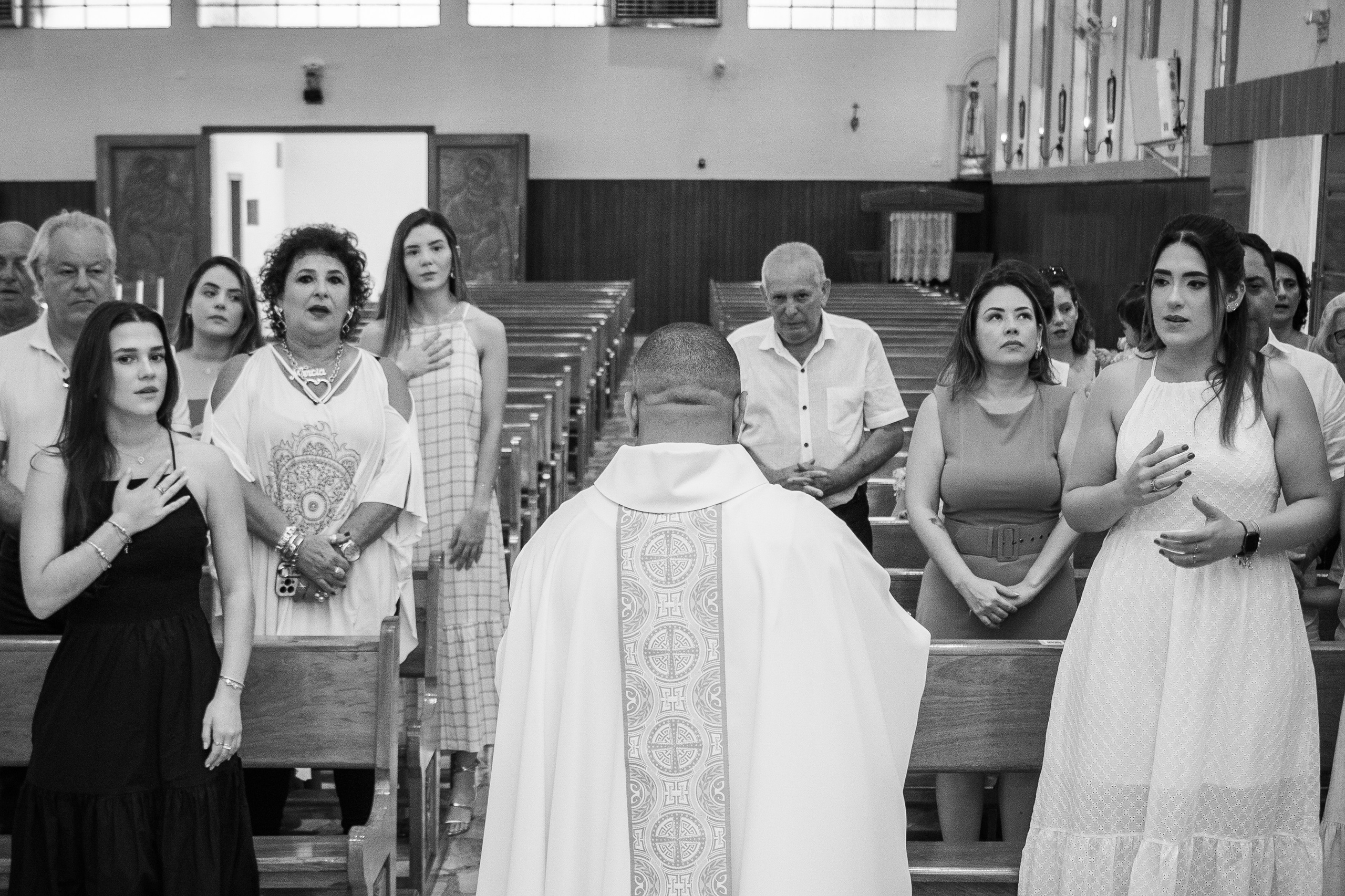 Luísa — Batizado. Principal