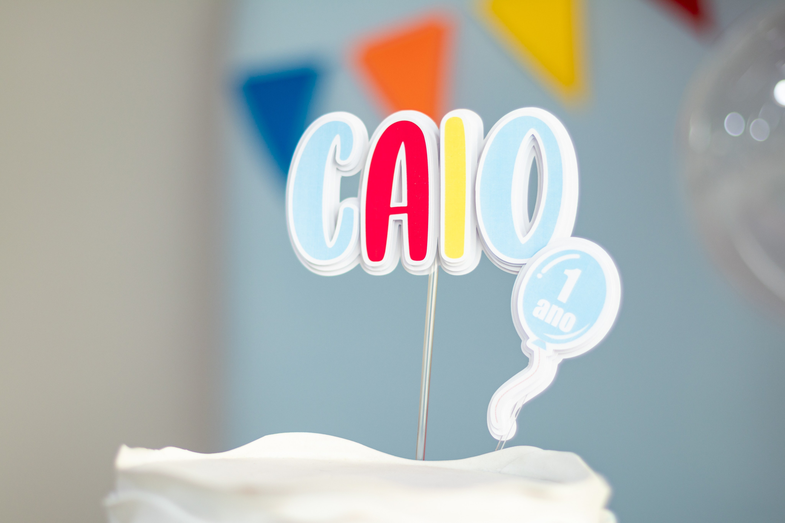 Aniversário Caio — 1 ano. Principal