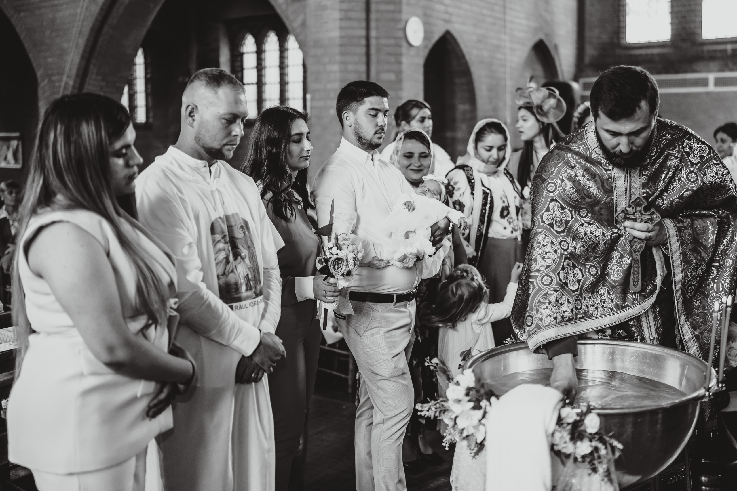 Double Christening Photography | Father & Daughter Baptism — Marian V. Munteanu. Photographer Family Wedding Event London and World wide Marian V Munte