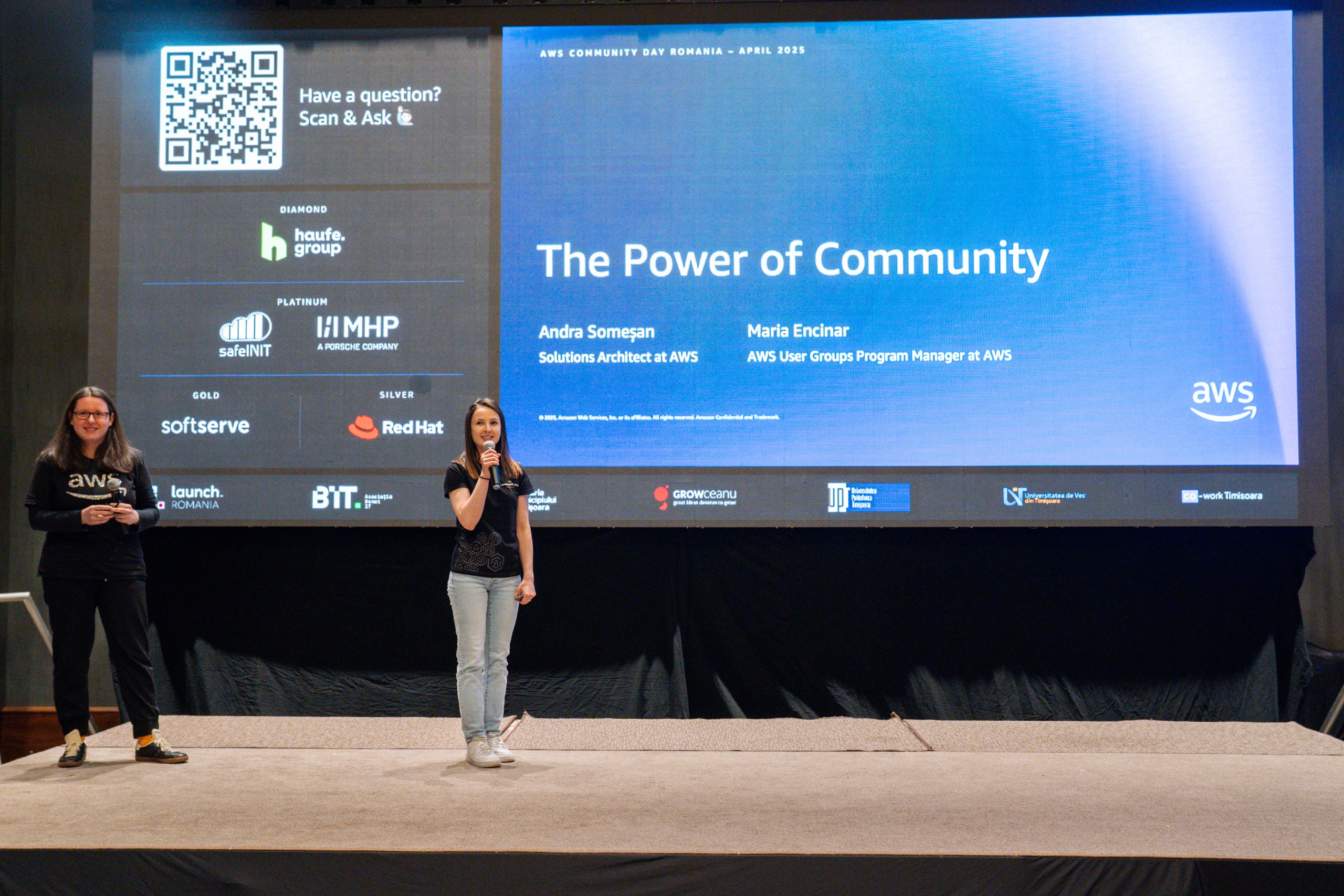 AWS Community Day 2025. Cozac Cristian Photographer