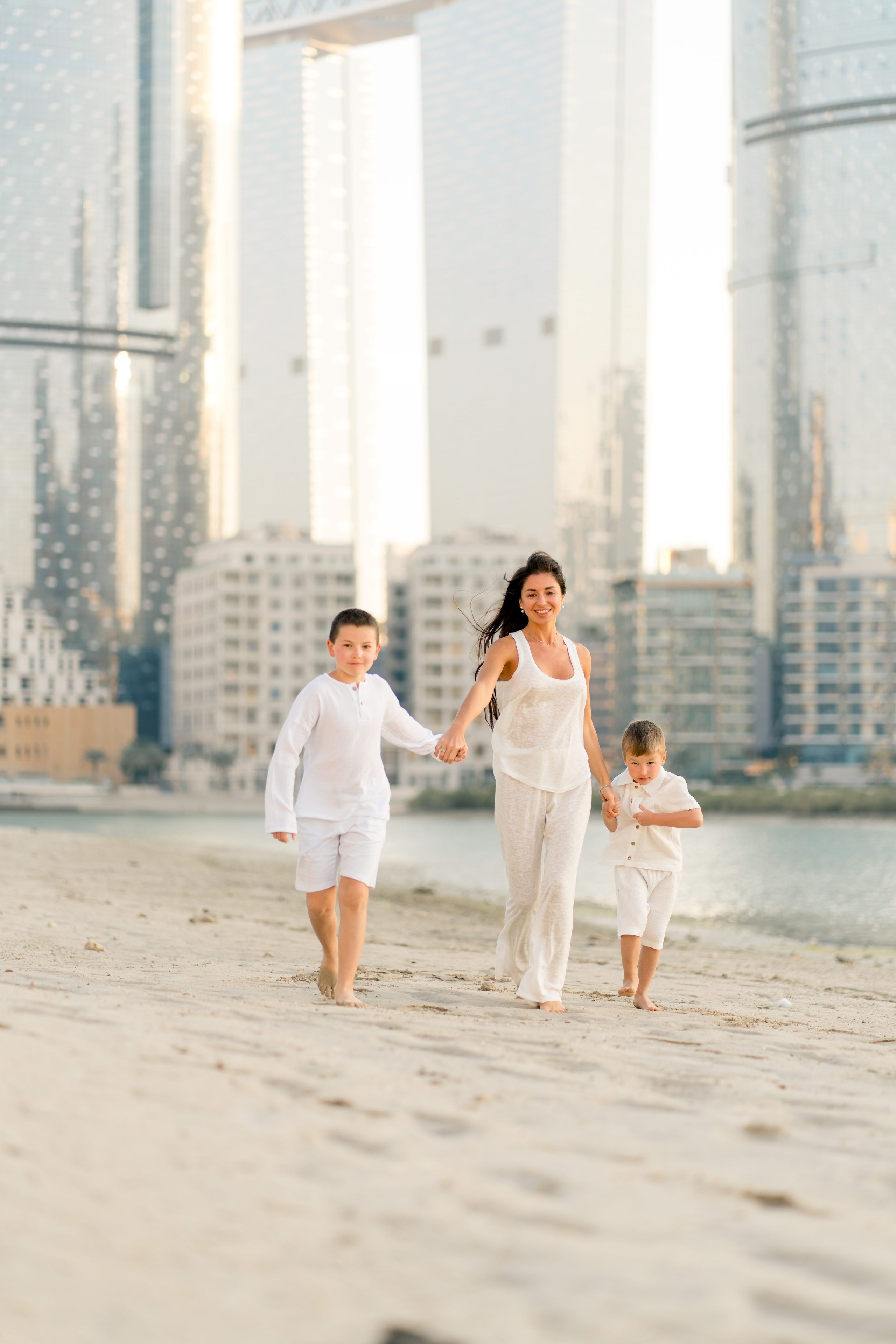 Семейная съемка. Фотограф в Абу Даби Марина