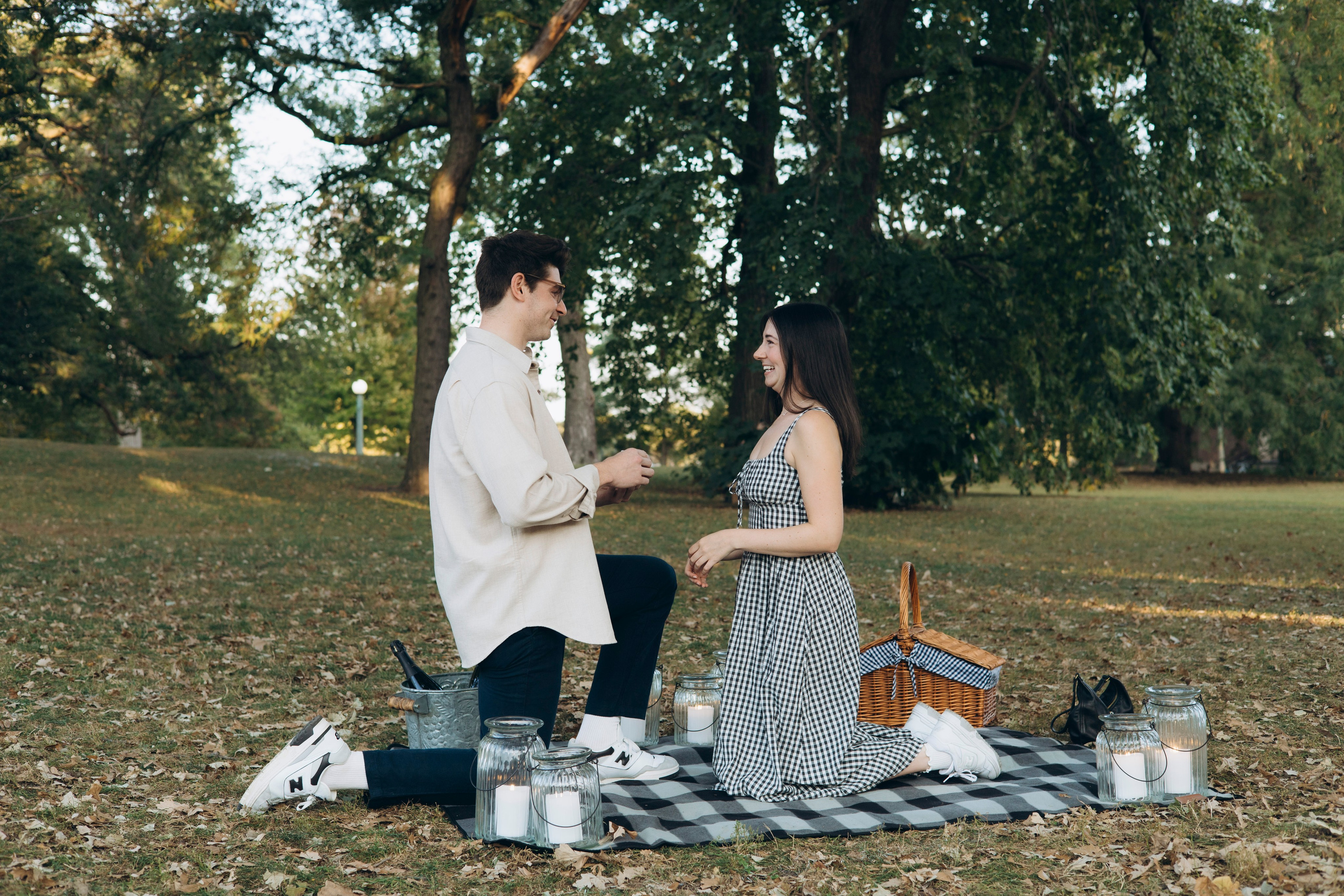 Lincoln Park Proposal — Margarita Stepanenko Photographer